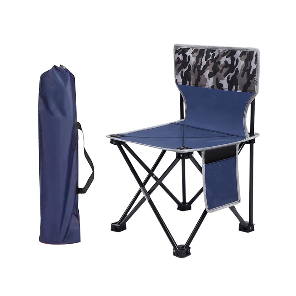 FEANG Portable Folding Camping Chair - Lightweight Outdoor Chair for Fishing, Picnic, BBQ, Hiking & Travel | Perfect for Backyard, Beach & Garden Use