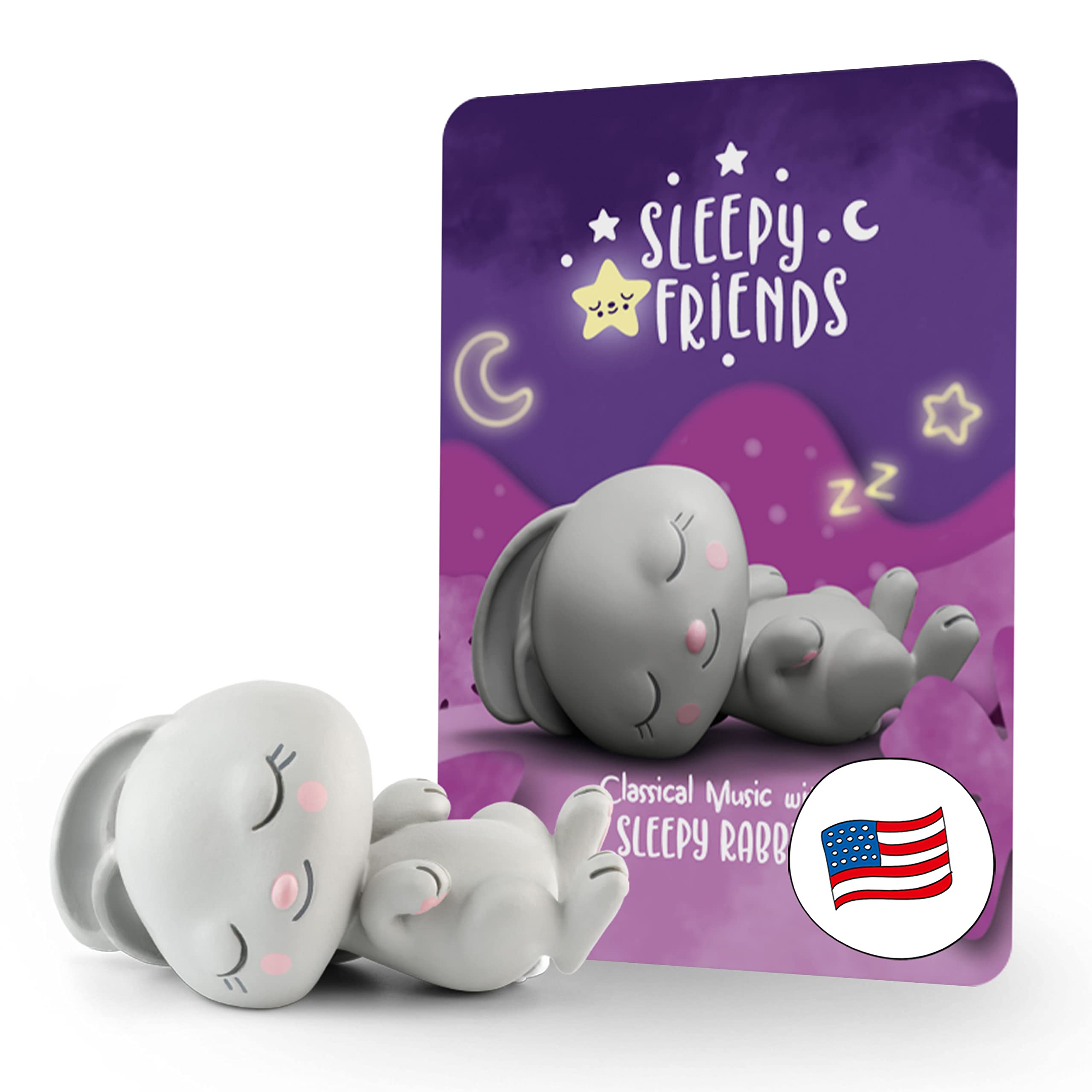 Tonies Sleepy Friends: Classical Music Audio Toy Figurine with Sleepy Rabbit - Soothing Bedtime Companion for Kids & Nursery Relaxation