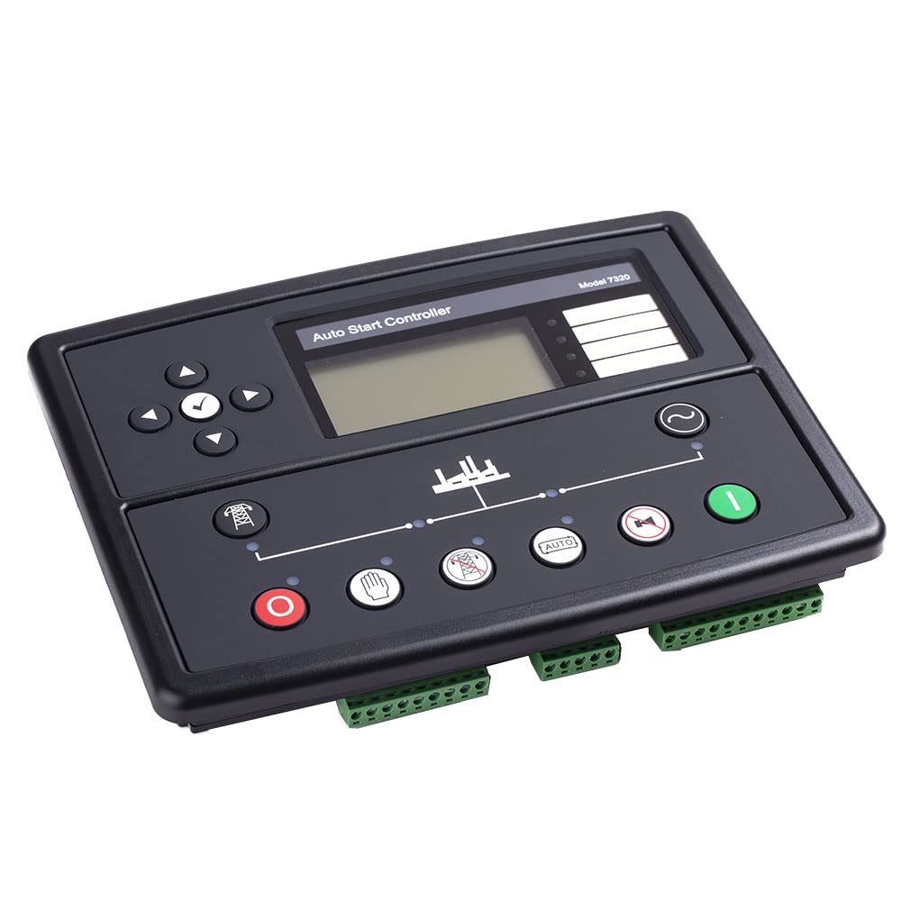 DSE7320 Auto Controller DSE 7320 AMF ATS Replacement Generator Control Module - Reliable Power Backup for Home, Business & Industrial Use