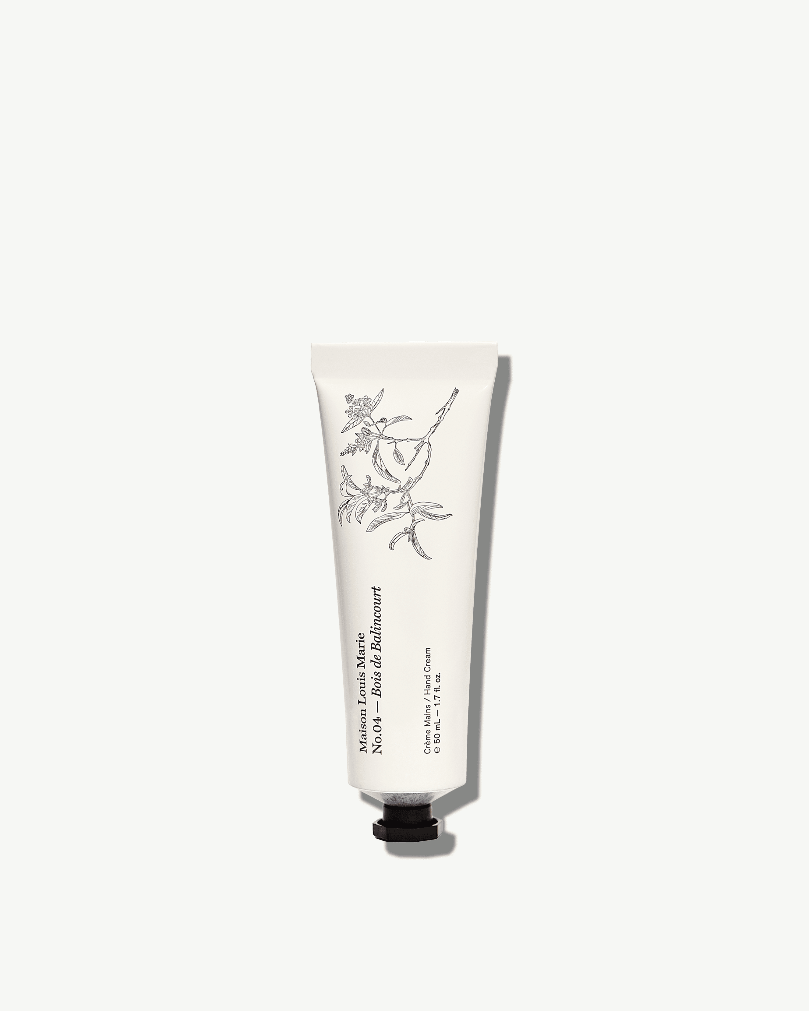 Maison Louis Marie No.04 Bois de Balincourt Perfumed Hand Cream - 2.5oz | Luxurious Moisturizing for Dry Skin | Perfect for Travel, Office & Gift Giving