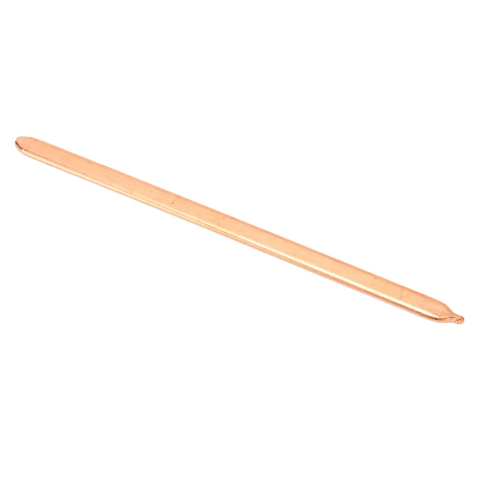8x3mm DIY Laptop CPU Cooling Copper Heat Pipe - Flat Thermal Tube for CPU Heatsink (170mm) | Glossy Finish, Easy Welding | Perfect for Laptop Repair, PC Cooling & DIY Electronics Projects