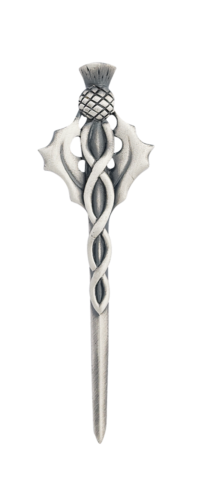 Thistle Kilt Pin KP33 - Traditional Scottish Kilt Accessory for Men & Women | Perfect for Highland Dress, Weddings & Celtic Events