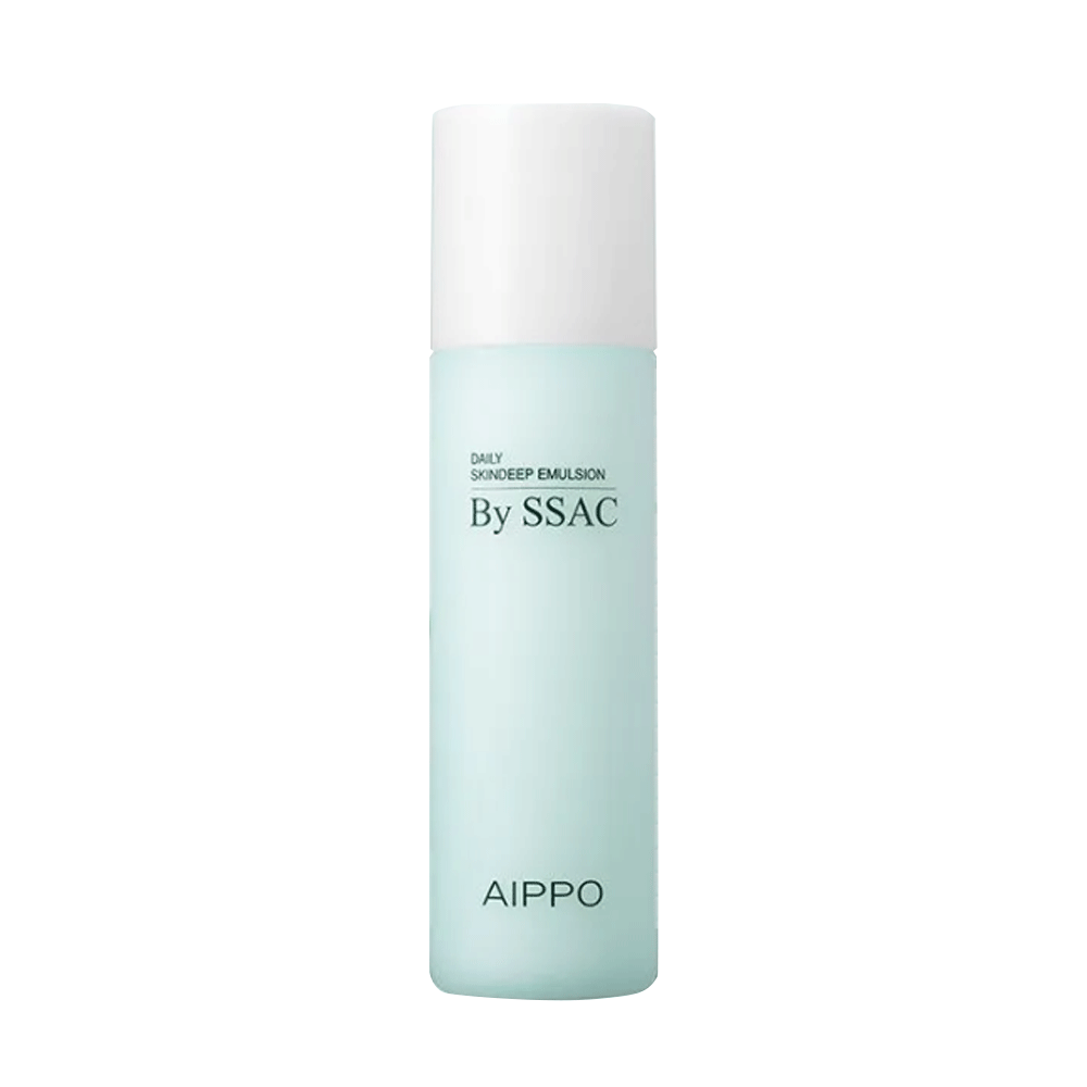 AIPPO Daily Skindeep Emulsion by SSAC - 130ml Hydrating Face Moisturizer for Dry & Sensitive Skin | Day & Night Use for Soft, Glowing Complexion | Perfect for Daily Skincare Routine
