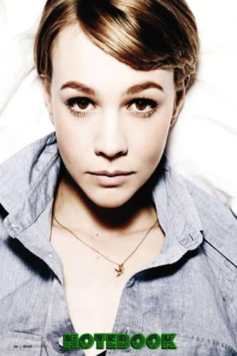 Carey Mulligan Themed Lined Notebook - College Ruled Journal for Writing, Note Taking & School Work | Perfect Thanksgiving Gift for Students, Teachers & Fans | Aesthetic Composition Book #359