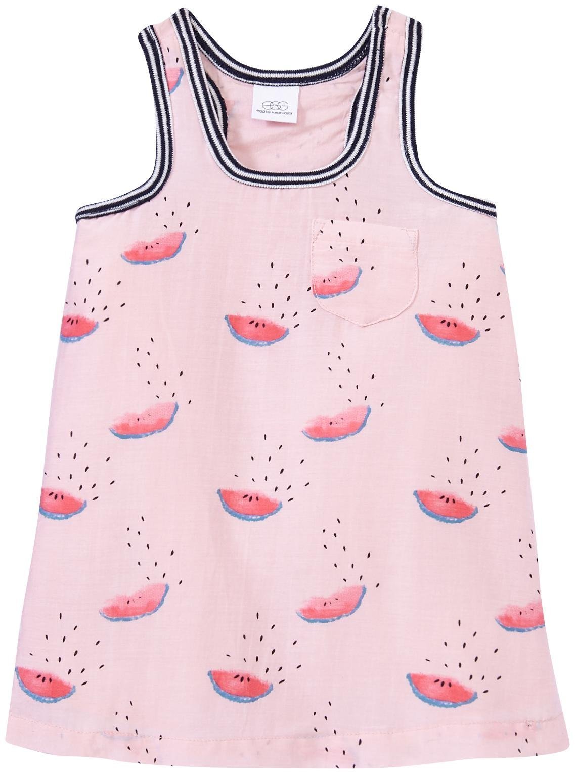 Susan Lazar Baby Girls' Racerback Dress with Pocket - Soft Cotton Play Dress for Toddlers & Infants - Perfect for Playdates, Birthday Parties & Family Photos