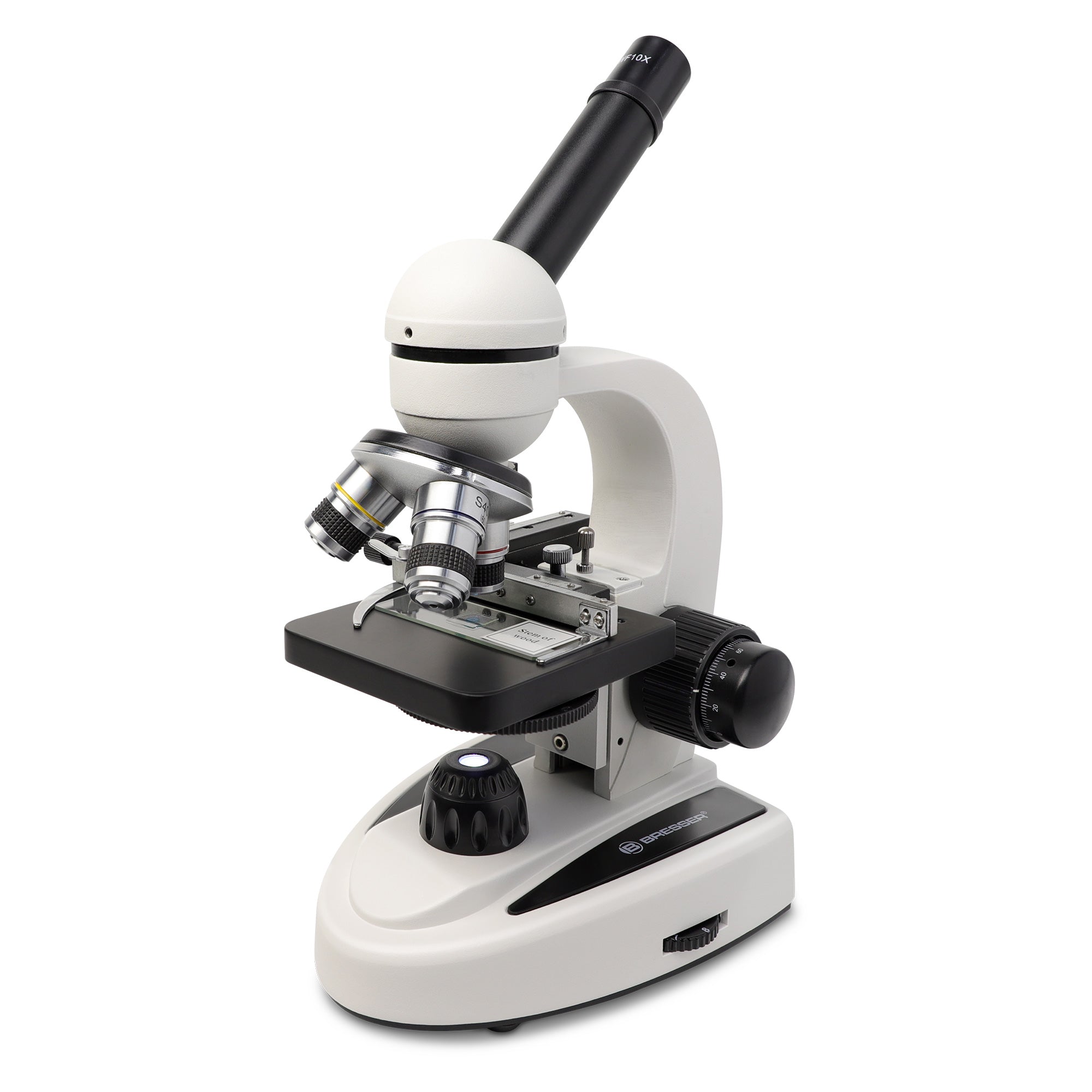 Bresser 40x-1600x Biological Microscope for Students & Professionals - Perfect for Lab Research, Classroom Learning & Home Science Experiments