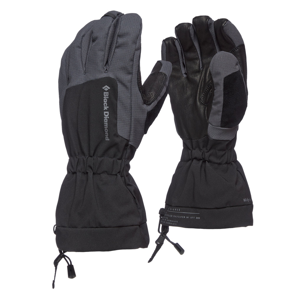 Black Diamond Glissade Gloves - Unisex All-Weather Climbing & Skiing Gloves for Men & Women - Perfect for Hiking, Mountaineering and Winter Sports