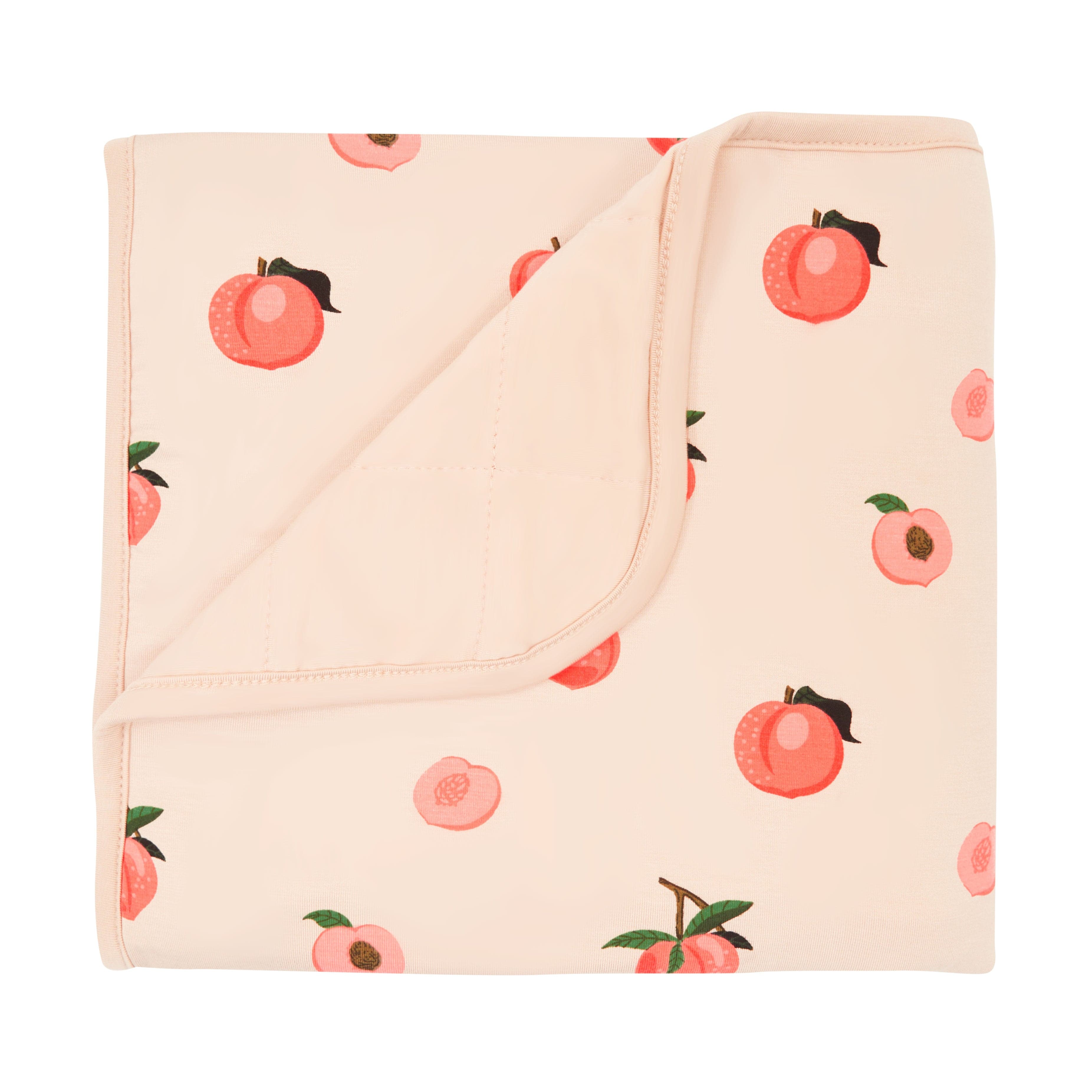 Soft Peach Baby Blanket - Cozy & Breathable for Newborns & Toddlers - Perfect for Nursery, Stroller & Cuddle Time