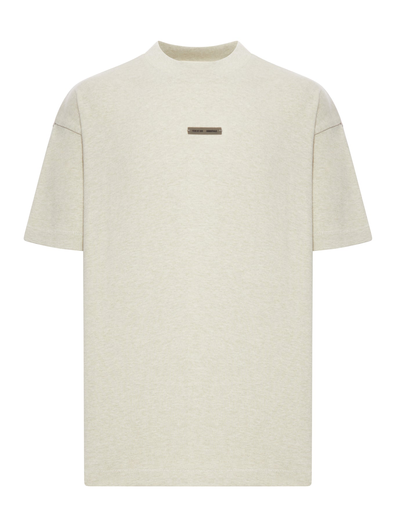 Fear of God Essentials Cotton T-Shirt - Heather Grey - Soft Premium Cotton Tee for Men | Casual Streetwear, Layering, Everyday Comfort