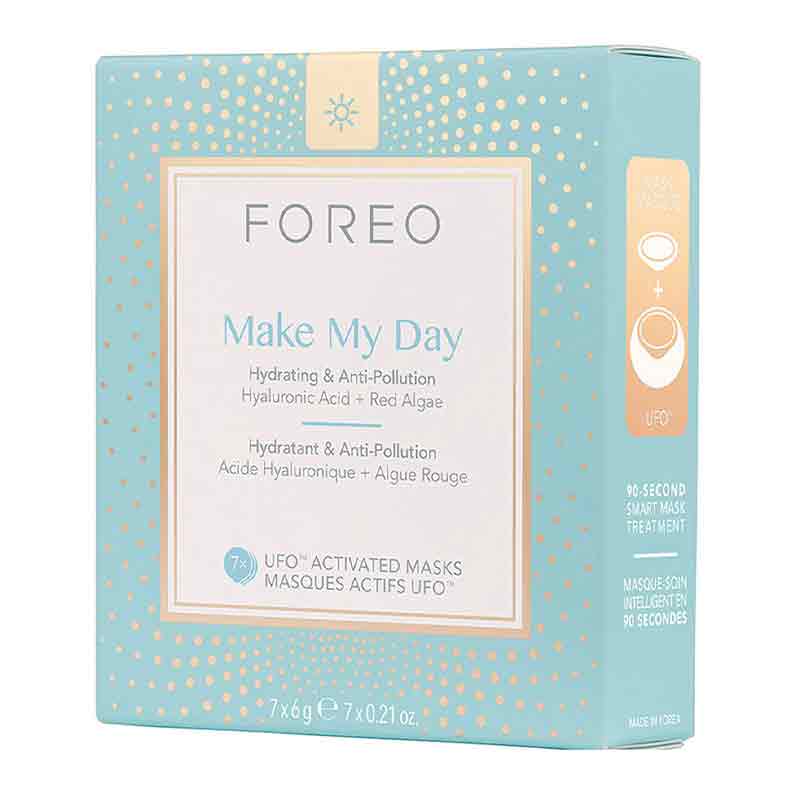 Foreo UFO Face Masks - Hydrating & Brightening Skincare Treatment for Glowing Skin | Perfect for Daily Use, Spa Nights & Travel