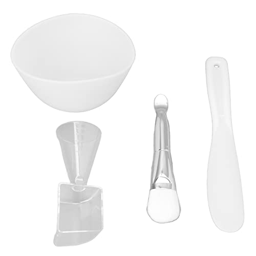 Soft Lightweight Silicone Face Bowl Set with Mixing Stick - Perfect for DIY Skincare, Serum & Body Lotion Blending - Ideal for Home Spa, Facial Treatments & Beauty Routine