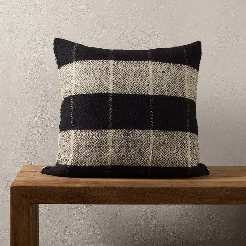 Jaipur Living Anesha Decorative Throw Pillow - Soft Cotton Cover for Sofa, Bed & Couch - Boho Chic Home Decor Accent