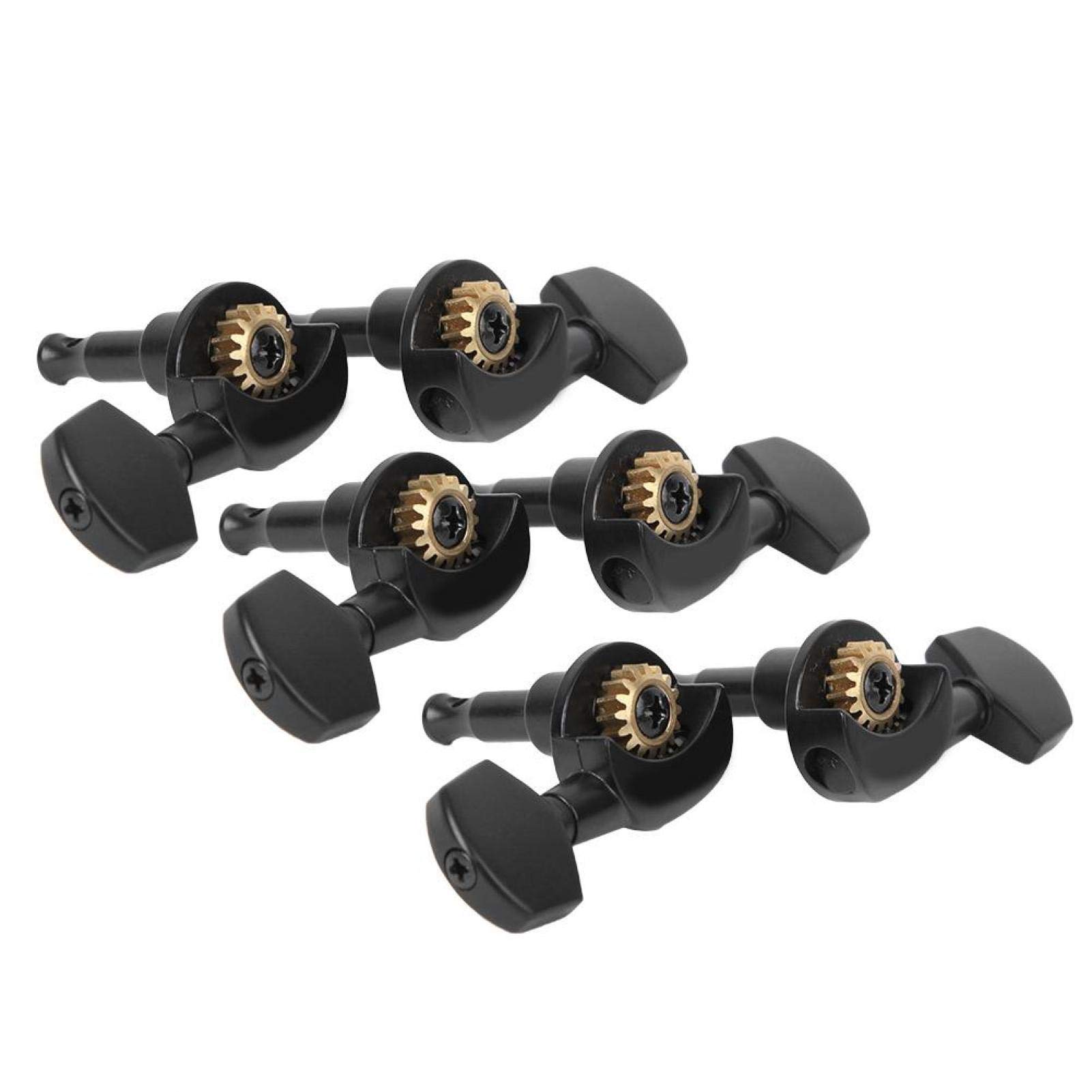 Premium Guitar Tuning Pegs - High Precision Machine Heads for Acoustic & Electric Guitars - Durable Metal Tuners for Smooth Pitch Adjustment - Perfect Gift for Musicians & Guitar Enthusiasts (Home Studio, Live Performance, Music Practice)