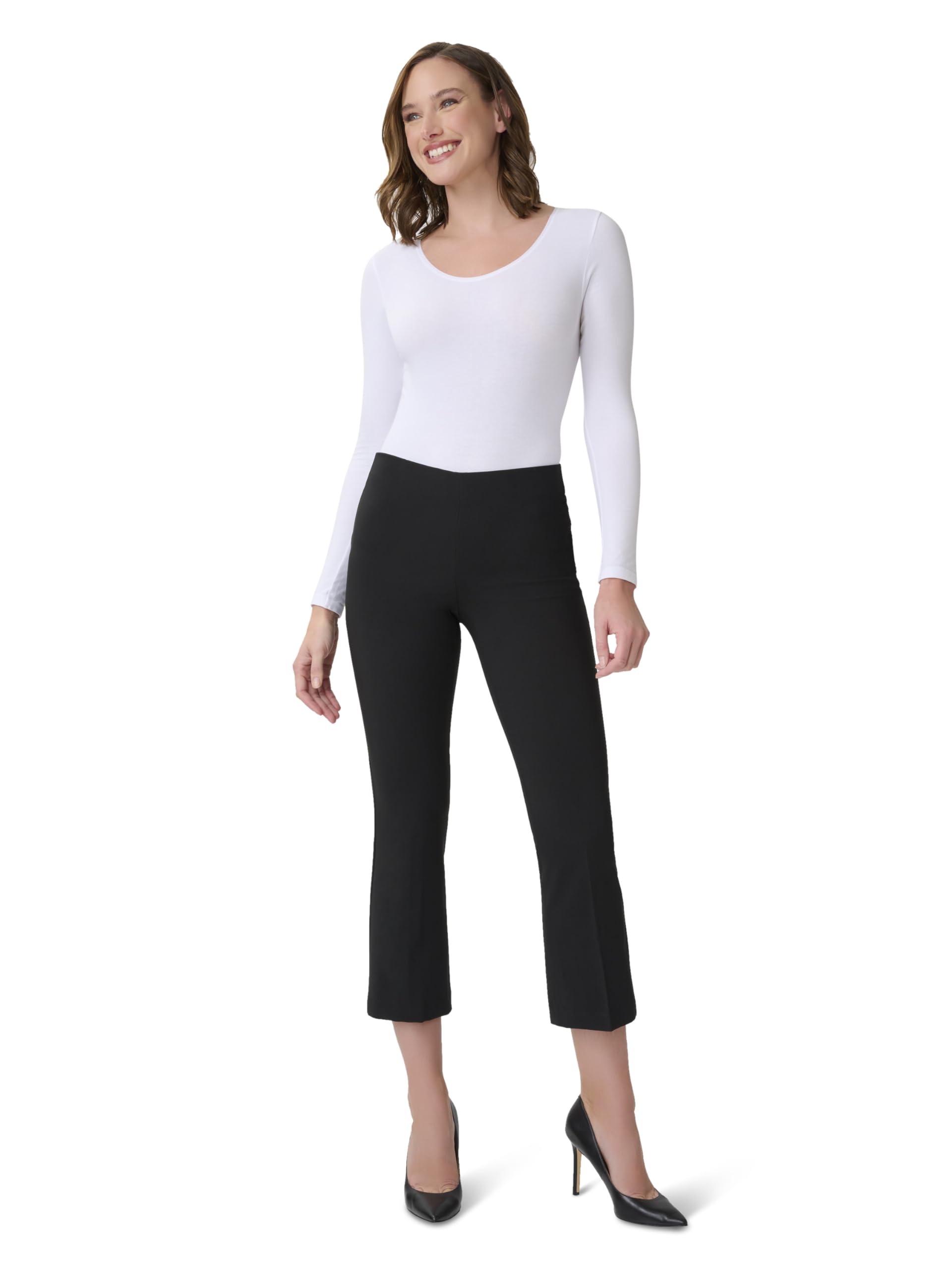 Adrianna Papell Flare Leg Pull-On Pants for Women - Office & Casual Wear