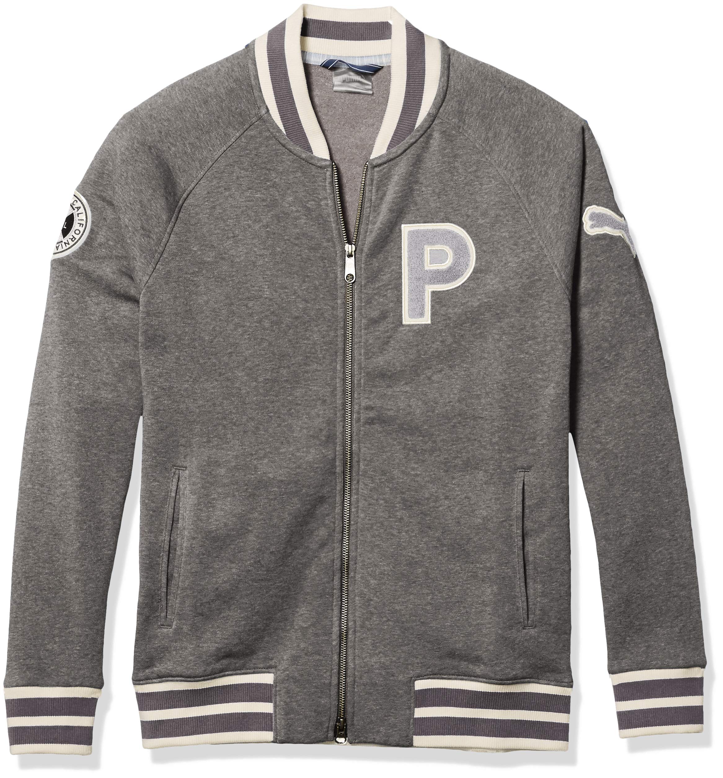PUMA Men's Varsity Fleece Jacket for Golf & Casual Wear
