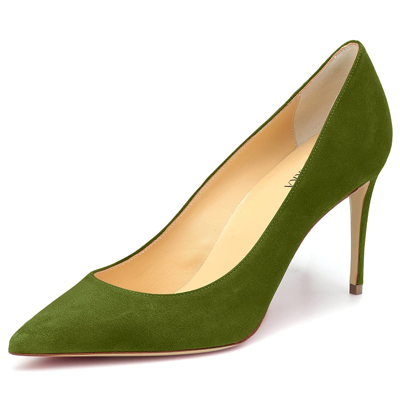 MIRAAZZURRA Women's Stiletto High Heel Pumps - Pointed Toe Sexy Dress Shoes for Wedding, Party & Evening Wear - Fashionable Women's Heels for Special Occasions