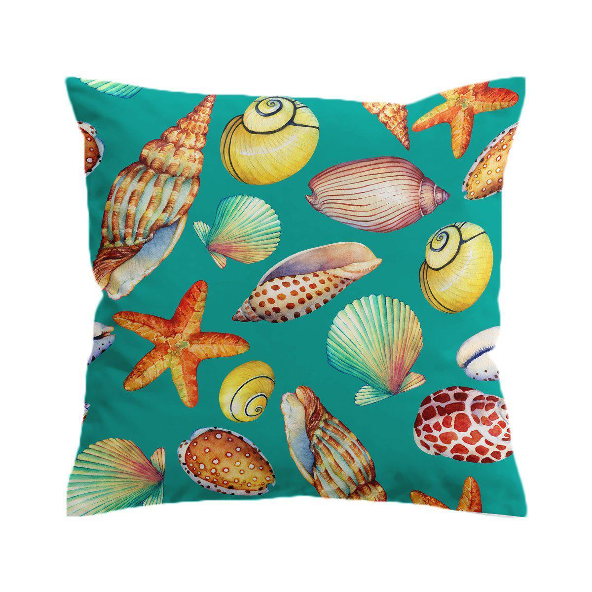 Ocracoke Island Decorative Pillow Cover - Coastal Home Decor for Living Room, Bedroom, or Beach House