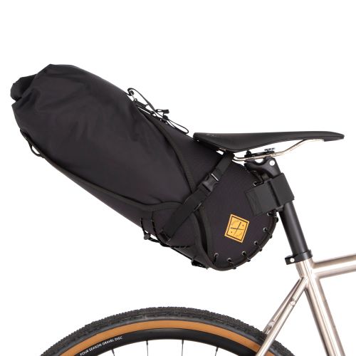 Restrap 14L Waterproof Bike Saddle Bag - Durable Cycling Bicycle Seat Pack for Commuting, Touring & Adventure Rides - Perfect for Road, Mountain & Gravel Bikes