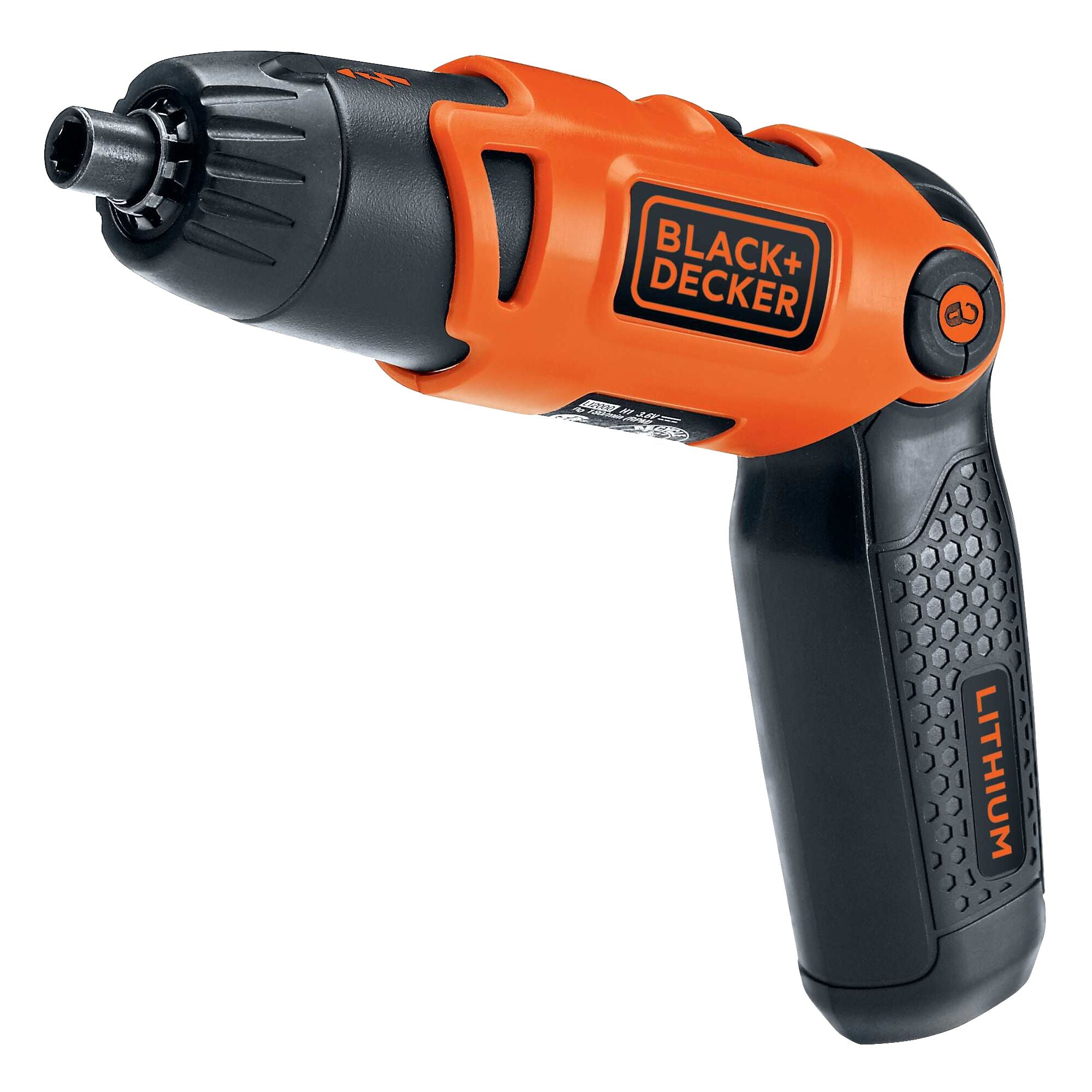 Cordless Screwdriver with Pivoting Handle, USB Rechargeable, Includes 2 Hex Shank Bits - Perfect for DIY Projects, Home Repairs & Furniture Assembly