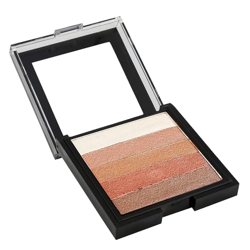 Shimmer Highlighter Brick - Makeup Highlighter for Glowing Skin | Perfect for Contouring, Highlighting & Night Out Makeup