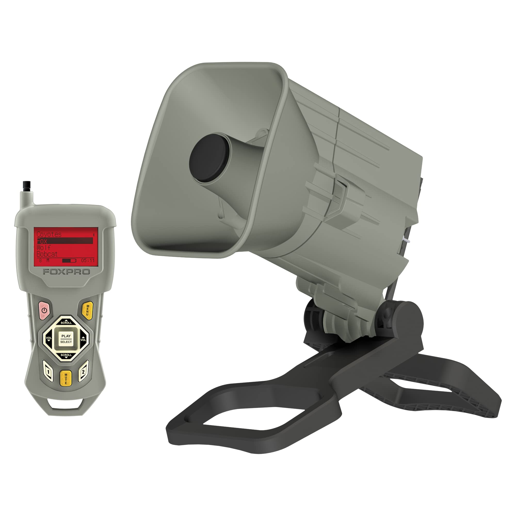 FOXPRO X Series Electronic Predator Call - Remote Controlled Programmable Game Call for Coyotes, Foxes, Hogs & More - USA Made Hunting Gear for Predator Control & Wildlife Management