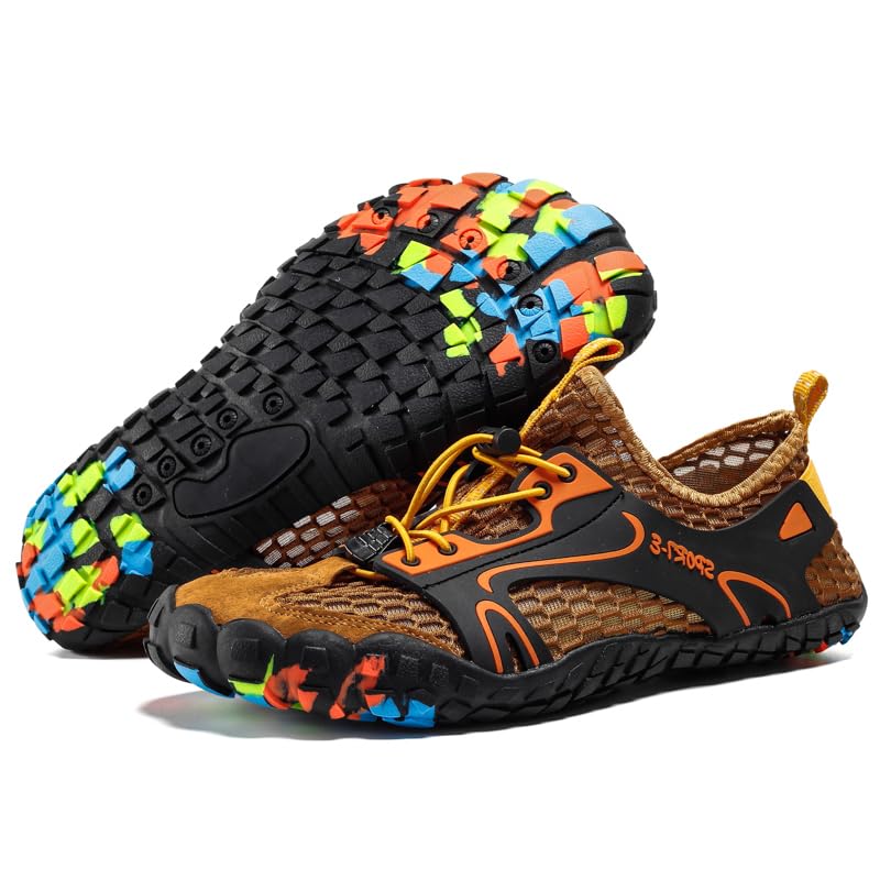 Barefoot Water Shoes for Women & Men - Lightweight Quick-Dry Aqua Shoes for Beach, Surfing, Diving, Sailing & Outdoor Sports | Perfect for Swimming, Hiking & Travel Adventures