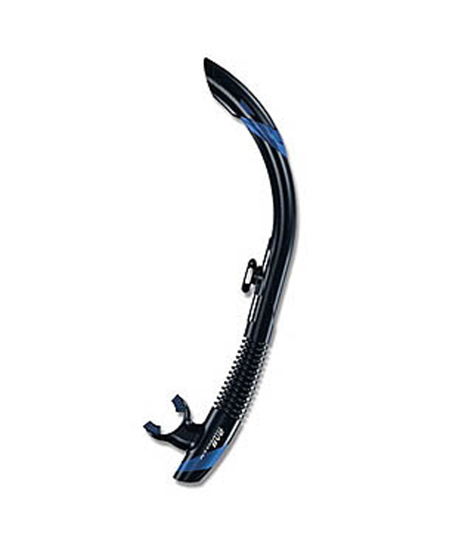 Atomic Aquatics SV2 Self-Draining Semi-Dry Snorkel for Scuba Diving - Comfortable Flex Purge Valve for Easy Clearing - Perfect for Ocean, Pool, and Freediving Adventures