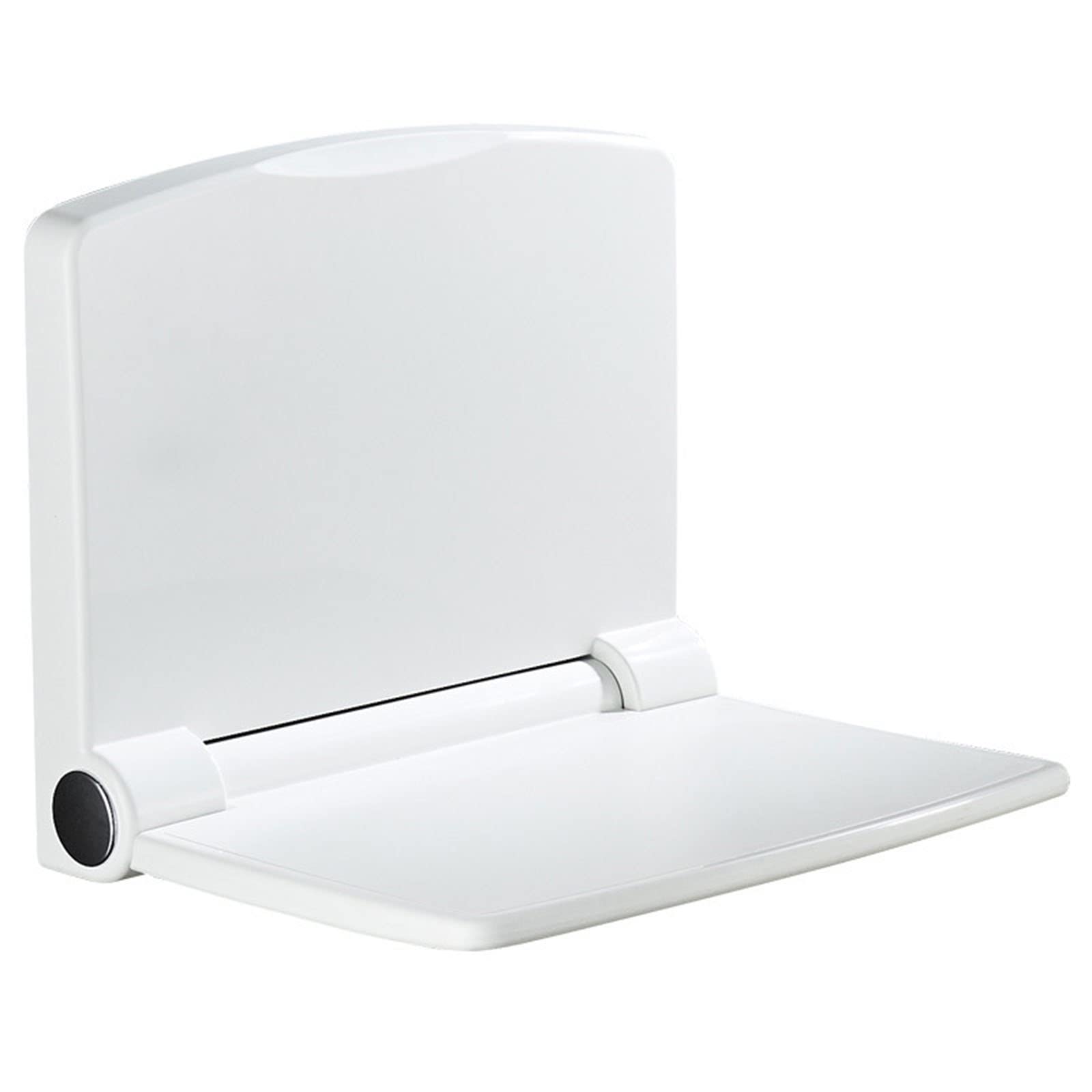 BAEE Folding Shower Seat - Wall Mounted Non-Slip Stool for Bathroom, Porch & Corridor - Durable Shoe Changing Bench & Hidden Wall Chair for Elderly & Disabled Use at Home