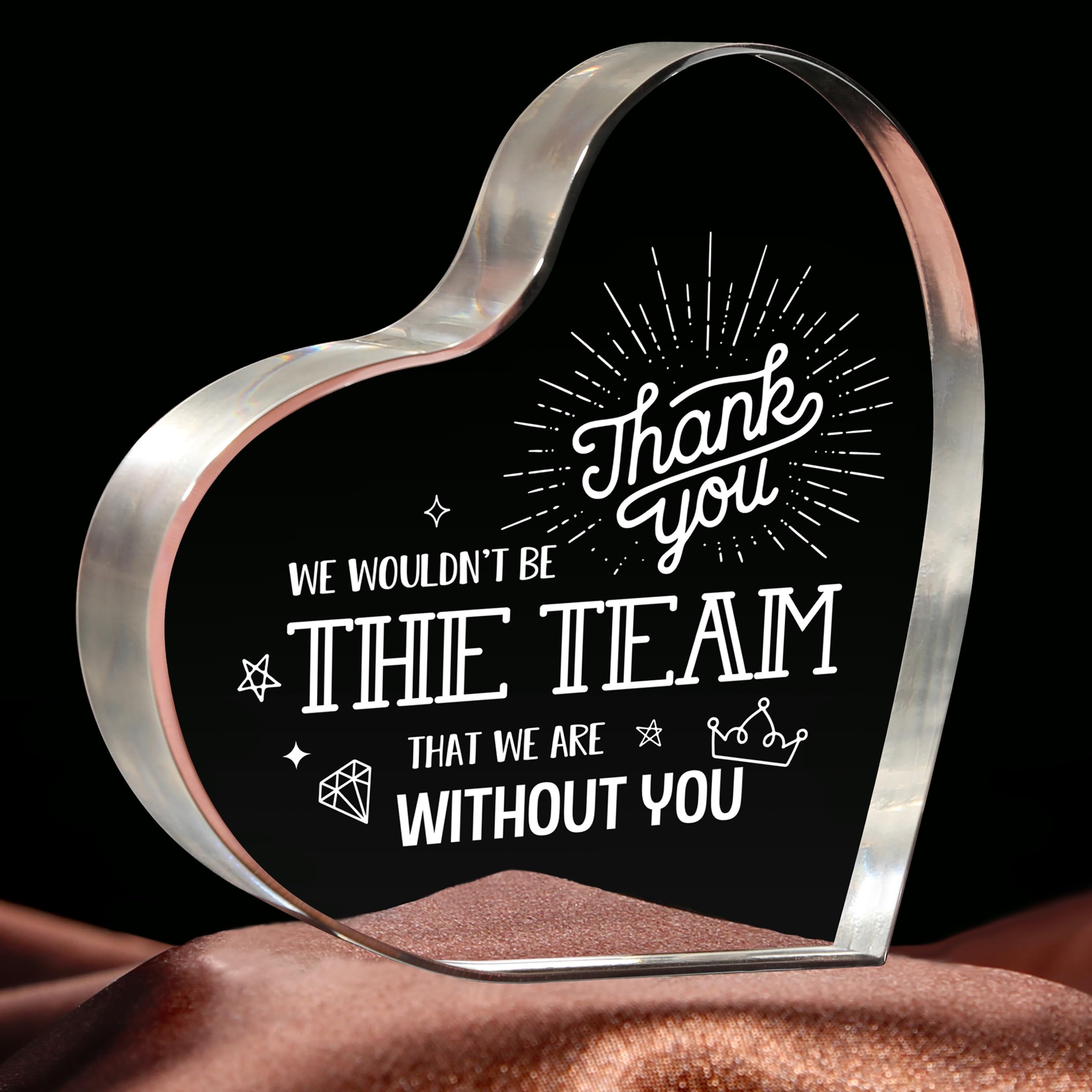 Elequaint Boss Day Gifts for Her & Him - Acrylic Desk Plaque, Best Boss Appreciation & Retirement Gifts for Women & Men, Perfect for Office Decor, Boss Lady Recognition, and Workplace Celebrations