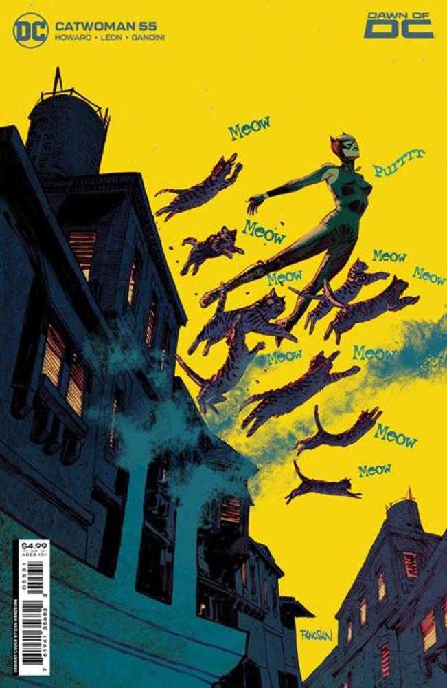 Catwoman #55 Cover C Dan Panosian Variant - Premium Card Stock Comic Book for Collectors & Fans - Perfect for Display, Gifts & Comic Conventions