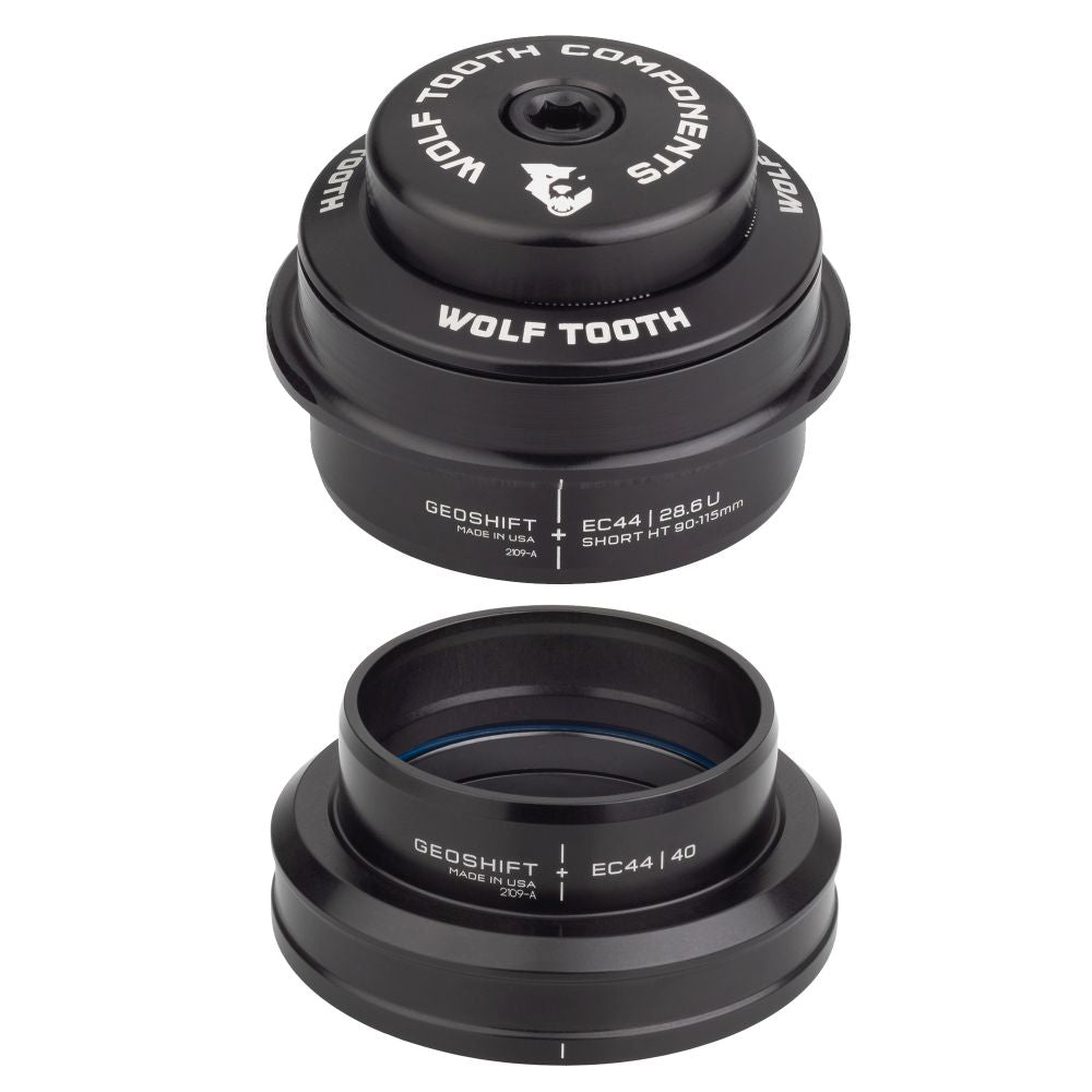 Performance Geoshift 2 Degree Headset Ec44/Ec44 - High-Performance Bicycle Headset for Mountain & Road Bikes - Perfect for Trail Riding, Racing & Commuting