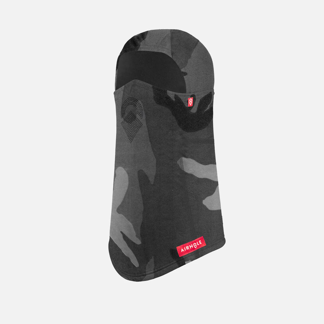 Airhole 2025 Balaclava - Polar Fleece Winter Face Mask with Laser Stealth Camo Design for Skiing, Snowboarding & Outdoor Winter Sports