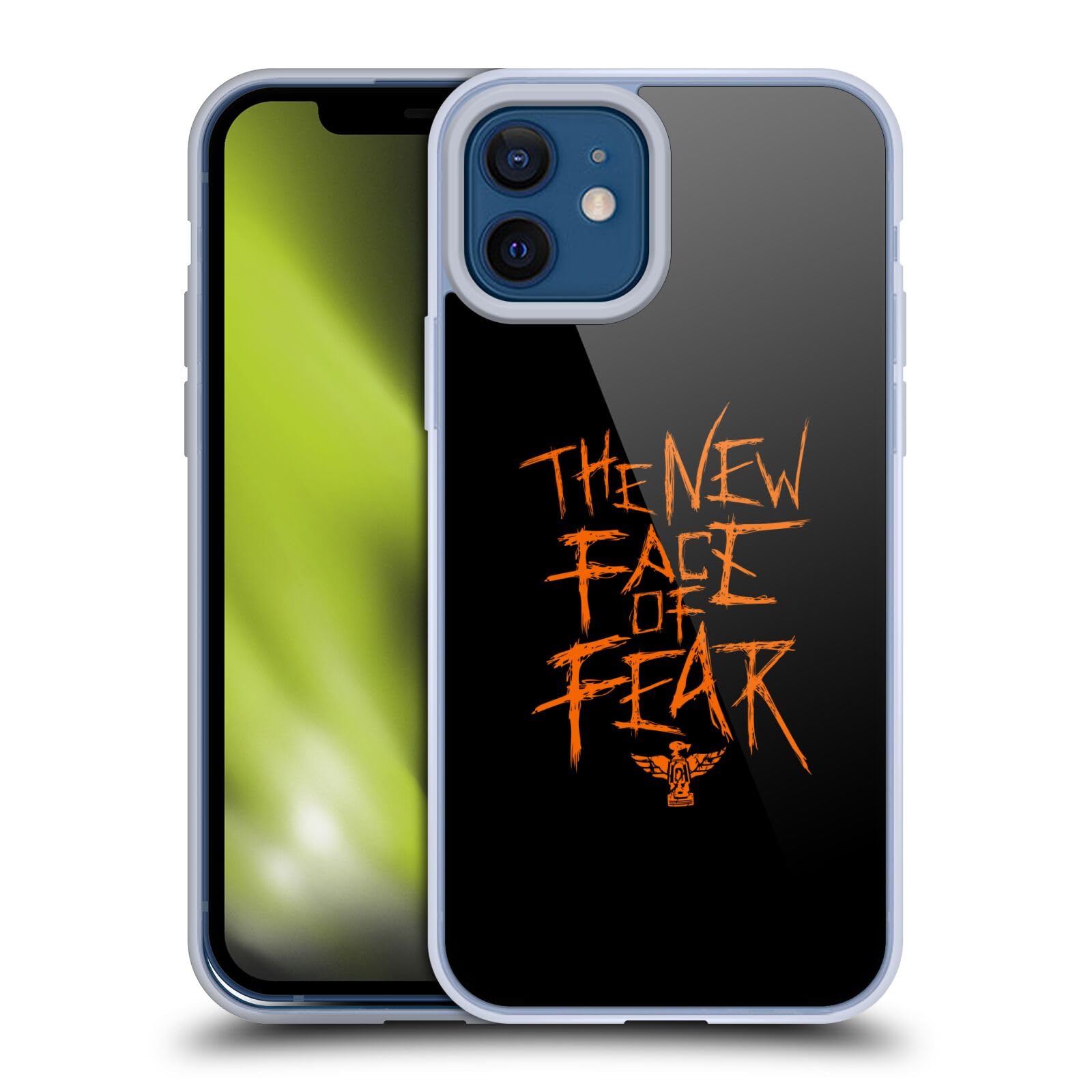 Officially Licensed WWE Face of Fear Bray Wyatt Soft Gel Phone Case for Apple iPhone 12 & iPhone 12 Pro - Shockproof Protective Cover for Wrestling Fans (Perfect for WWE Events, Daily Use & Gift Giving)