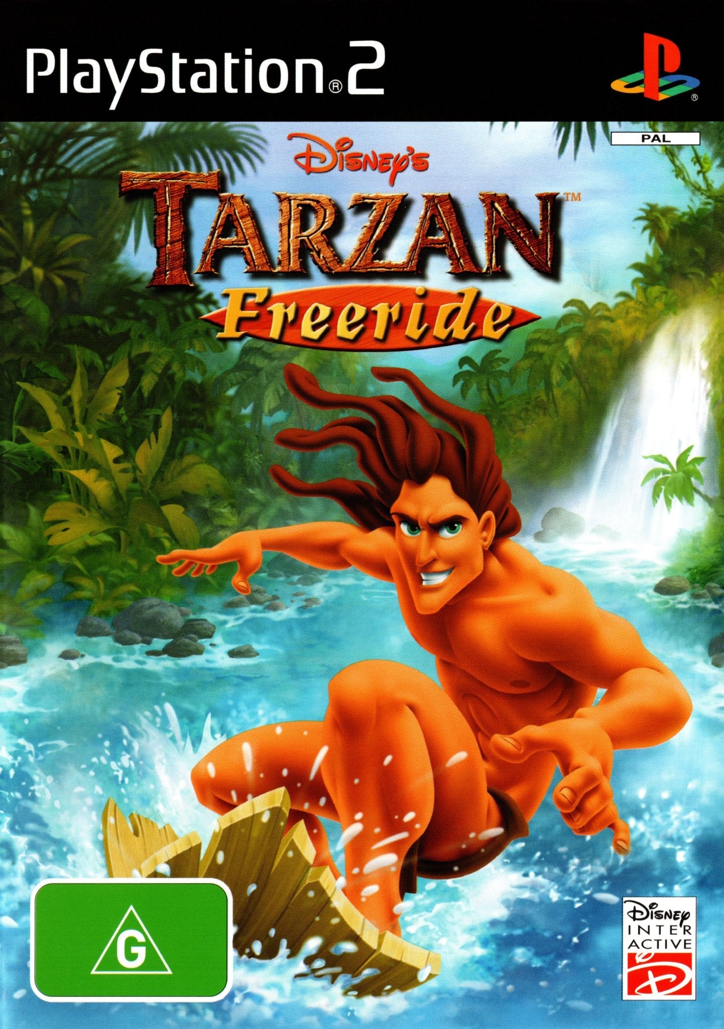 Disney's Tarzan: Freeride - PlayStation 2 PS2 Game (PAL Version) - Adventure Action Game for Kids & Family Fun