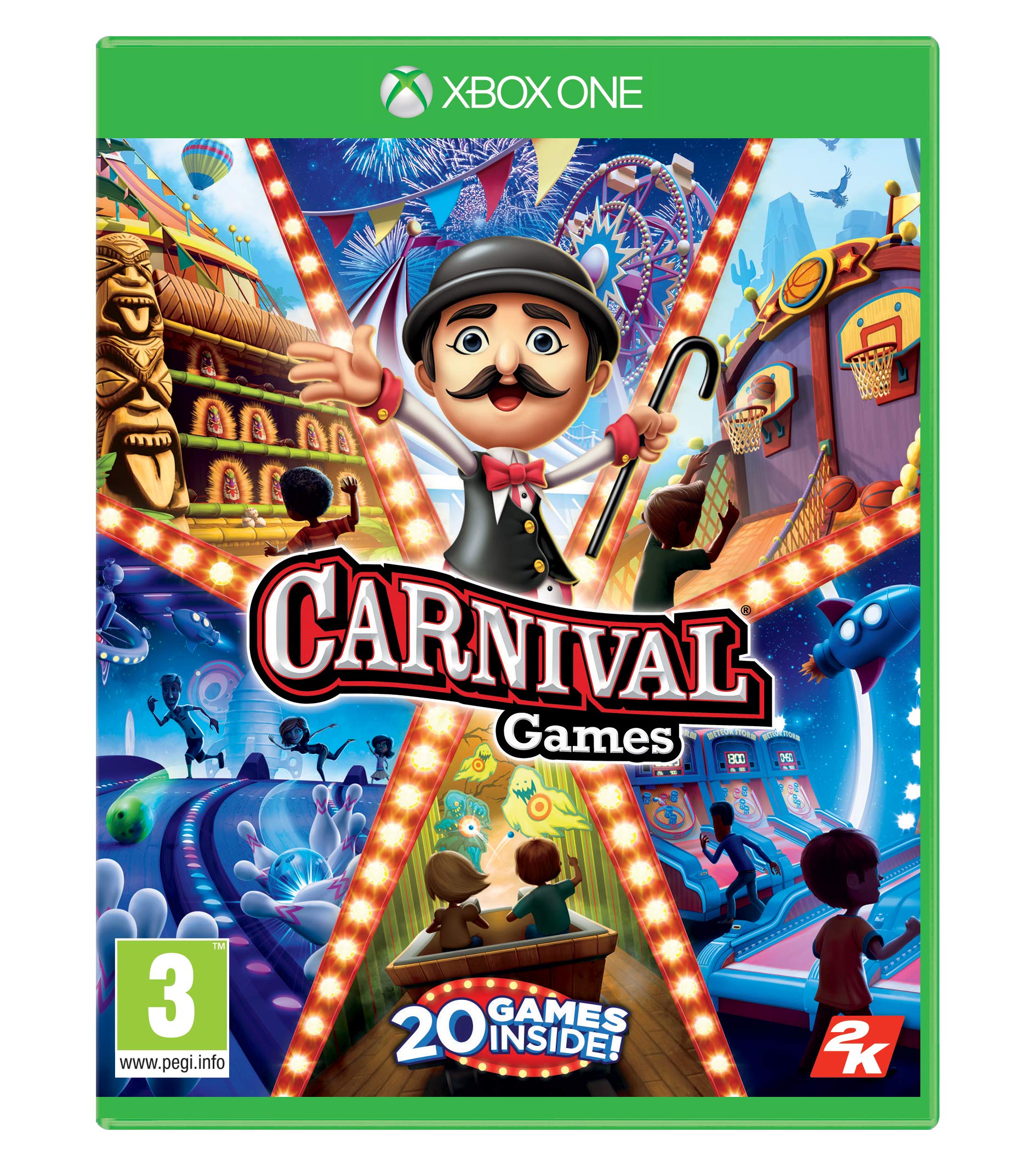 Carnival Games for Xbox One - Fun Family Party Video Game for Kids & Adults - Perfect for Game Nights & Birthday Parties