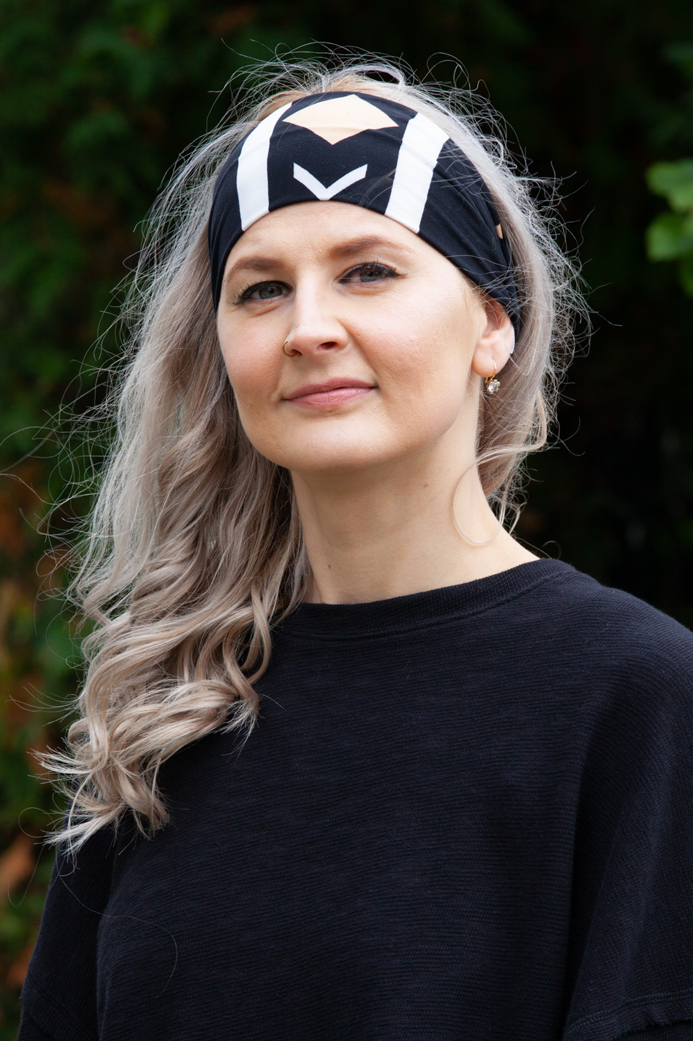 Super Soft Beige Chief Headband for Women - Comfortable Stretchy Hair Band for Workout, Yoga, and Everyday Use