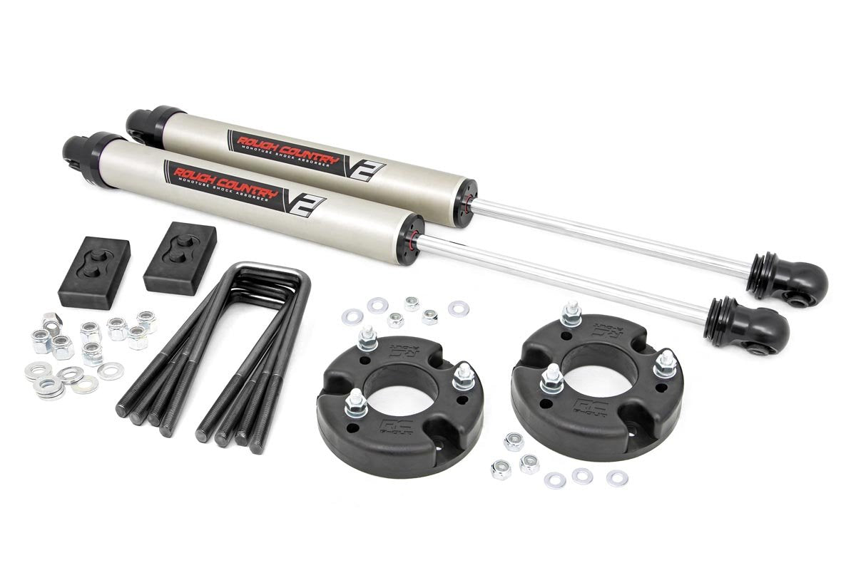 2 Inch Lift Kit for Ford F-150 2WD/4WD (2021-2022) - Heavy Duty Molded Suspension System | RR V2 Off-Road Upgrade | Perfect for Trail Riding & Truck Customization