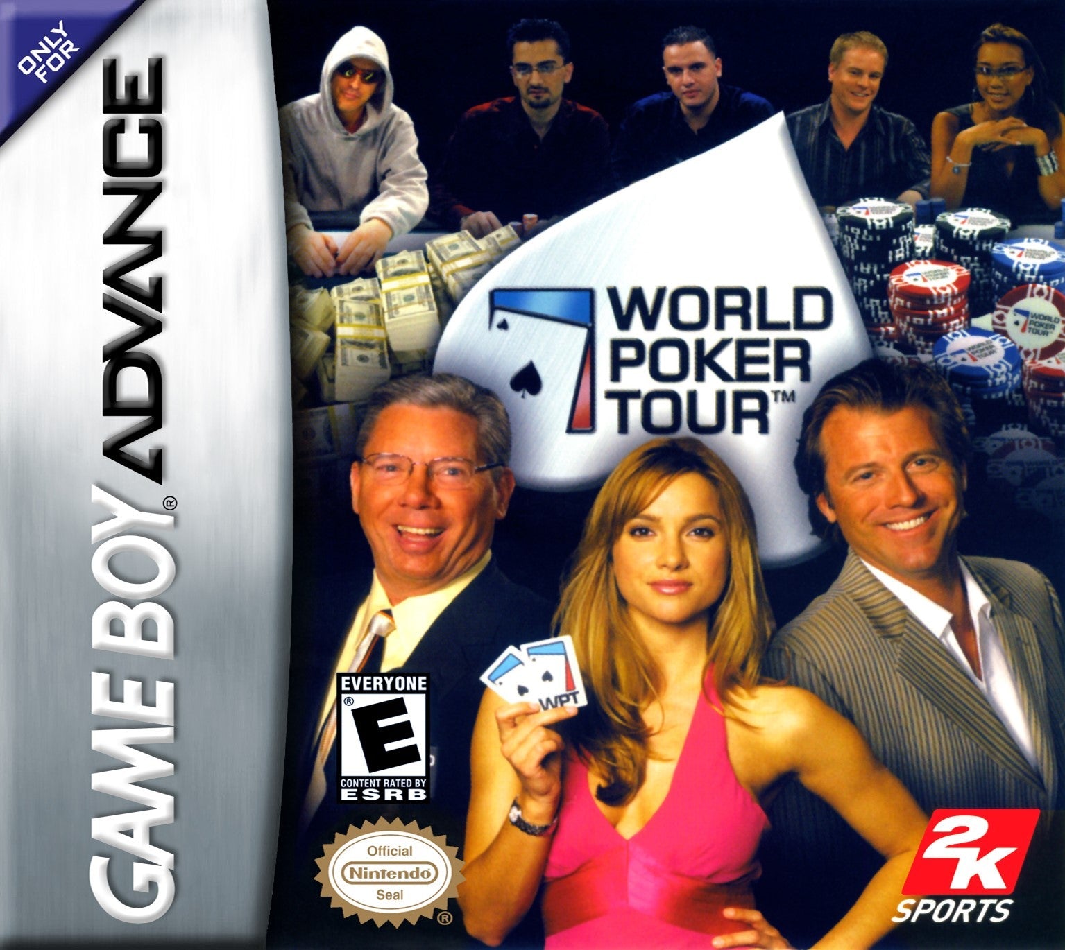 World Poker Tour Official Poker Chips Set - Professional Casino Style Poker Chips for Texas Hold'em & Home Games - Perfect for Poker Nights, Casino Parties & Game Room Decor