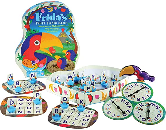 Frida's Fruit Fiesta Board Game - Fun Educational Matching Game for Kids Ages 4-8 - Perfect for Family Game Night, Classroom Learning & Birthday Parties