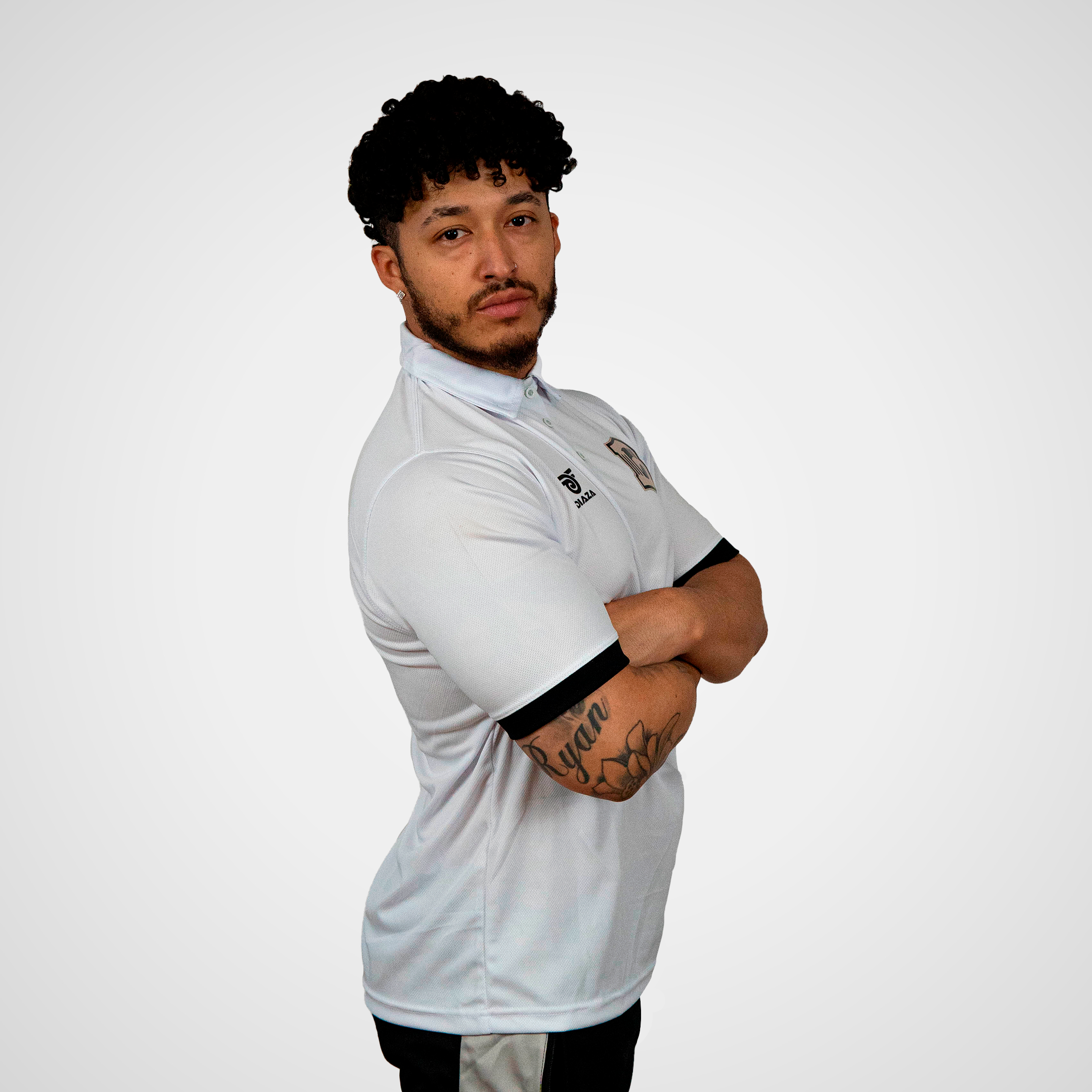 Brooklyn FC White Polo Shirt for Men - Breathable Cotton Short Sleeve Casual Golf Tennis Soccer Sports Tee - Perfect for Work, Gym, and Weekend Outings