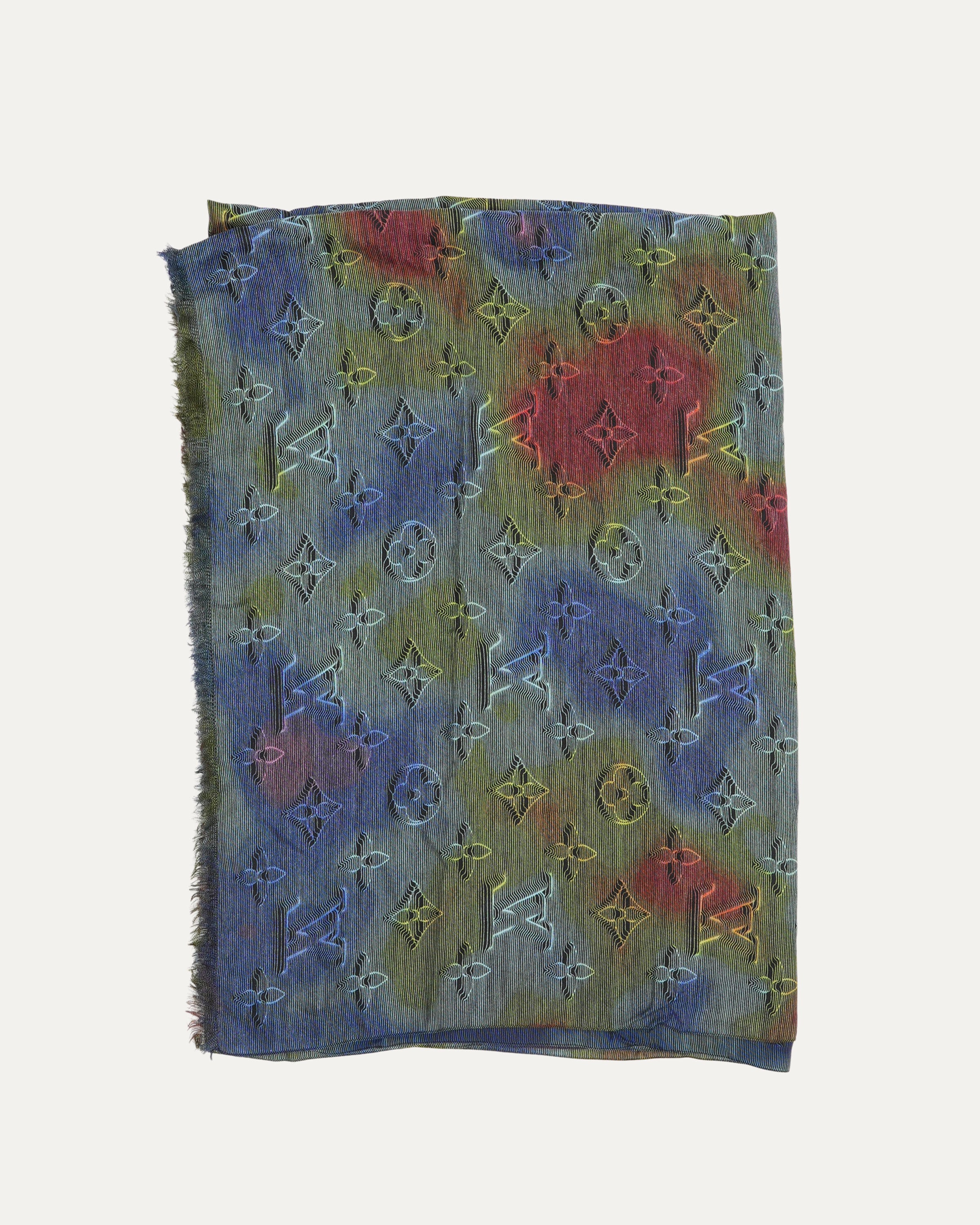 2054 Monogram Stole - Elegant Personalized Shawl for Women, Soft Cashmere Wrap Scarf for Wedding, Party & Special Occasions