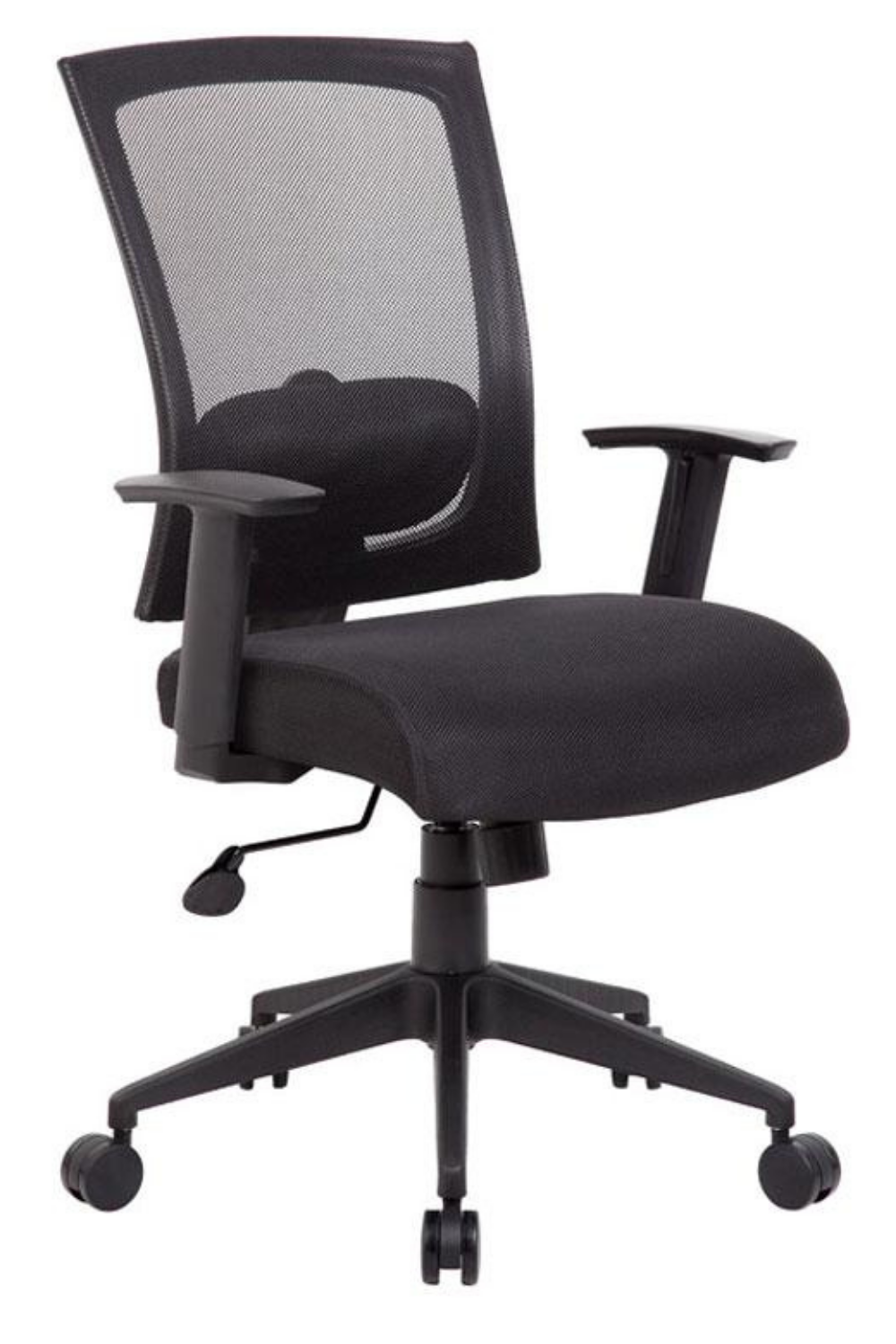 Ergonomic Mesh Office Chair with Lumbar Support - Boss B6706 High Back Executive Chair for Home & Office, Perfect for Long Hours of Work or Gaming