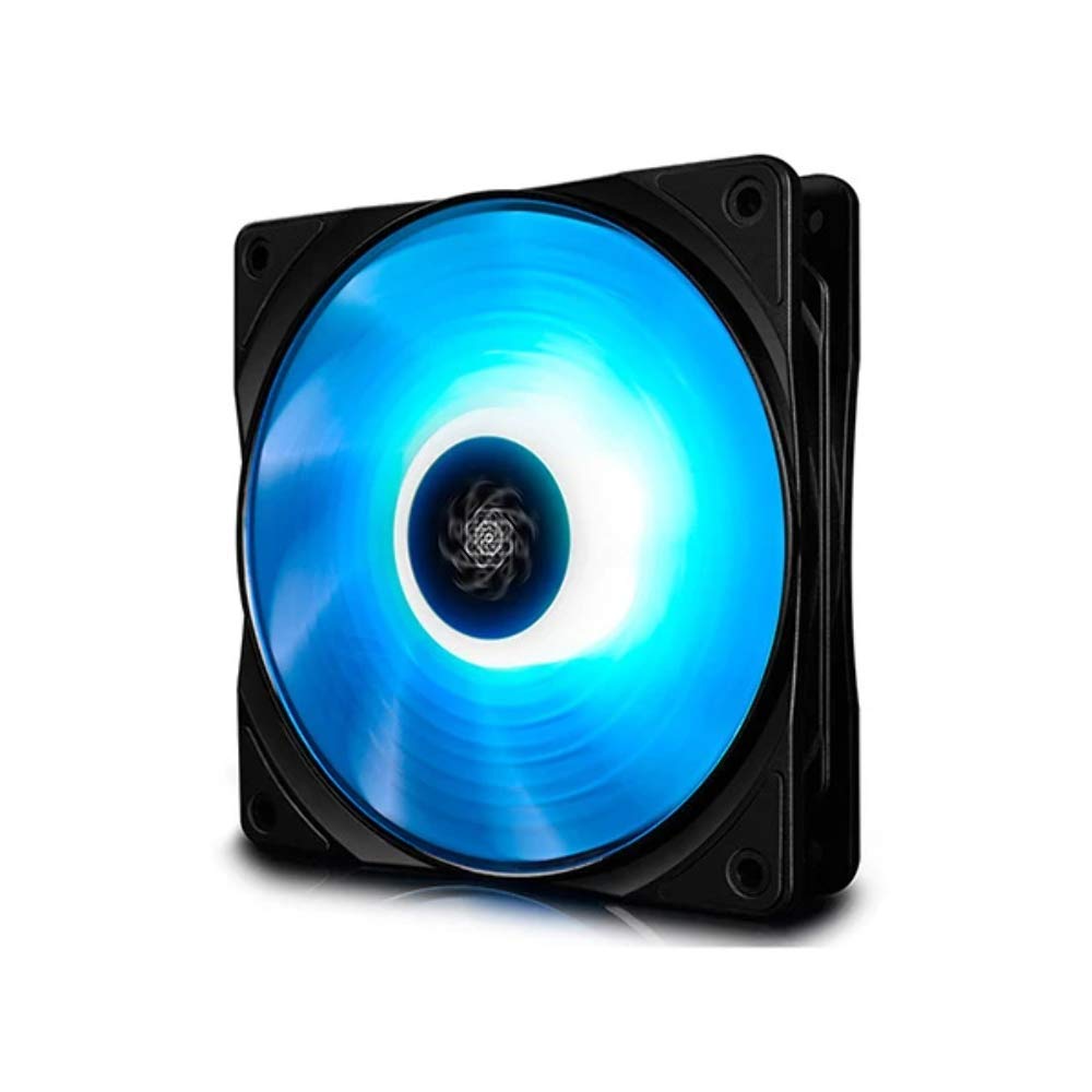 DeepCool RF 120mm High Performance PC Cooling Fan - Quiet RGB Case Fan with PWM Control for Gaming PC, Workstation & Desktop Computer Cooling