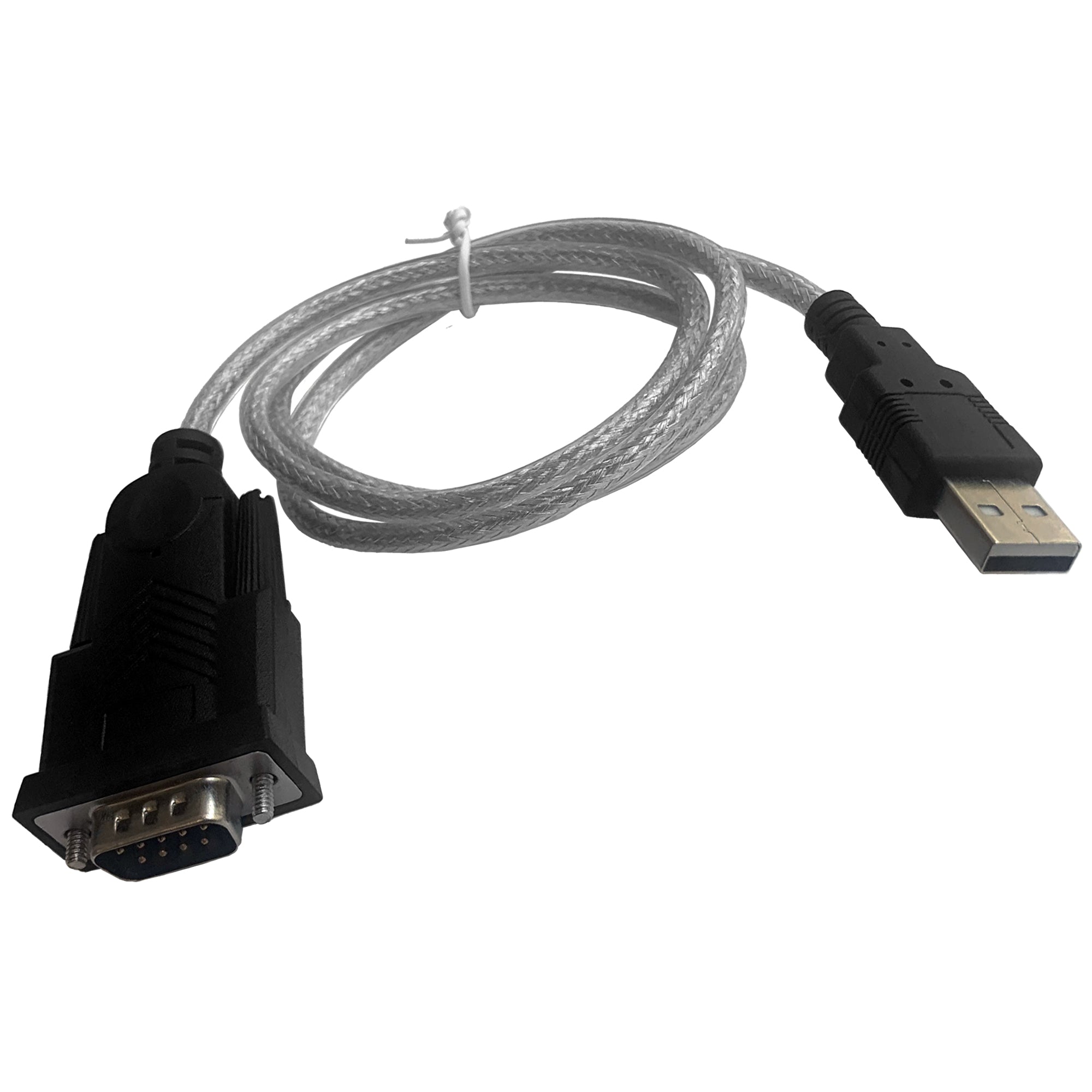 Coolerguys USB to DB9 Male Serial Adapter Cable 30 Inch (762mm) - RS232 Converter for Industrial Equipment, POS Systems & Legacy Devices