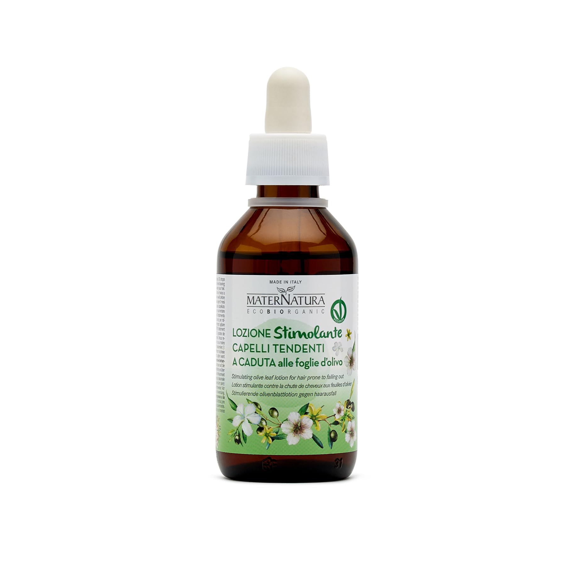 Maternatura Stimulating Olive Leaf Lotion for Hair Growth - Natural Hair Care Treatment for Thinning Hair & Scalp Health - Perfect for Daily Use at Home or Salon