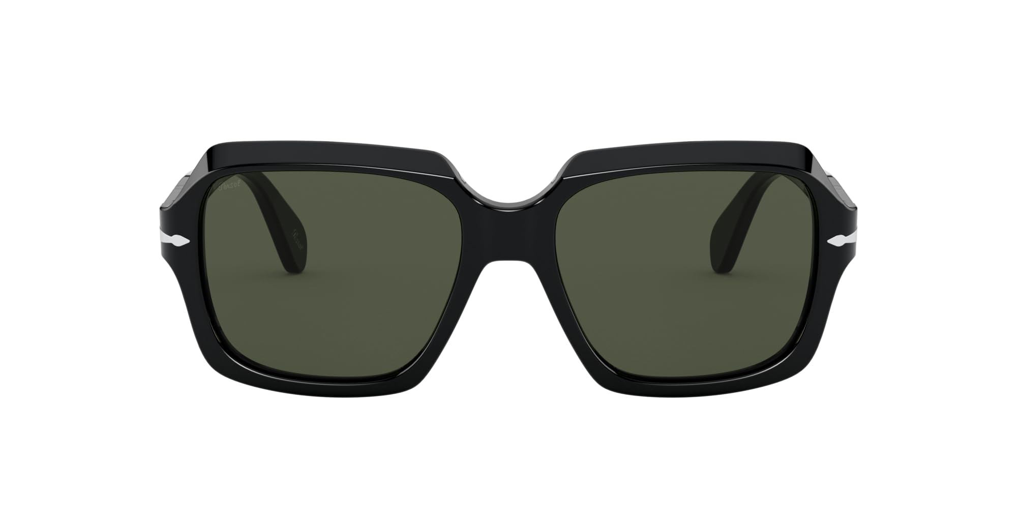 Persol PO0581S Square Sunglasses for Men & Women - Classic UV Protection Polarized Lenses - Perfect for Driving, Travel & Outdoor Activities