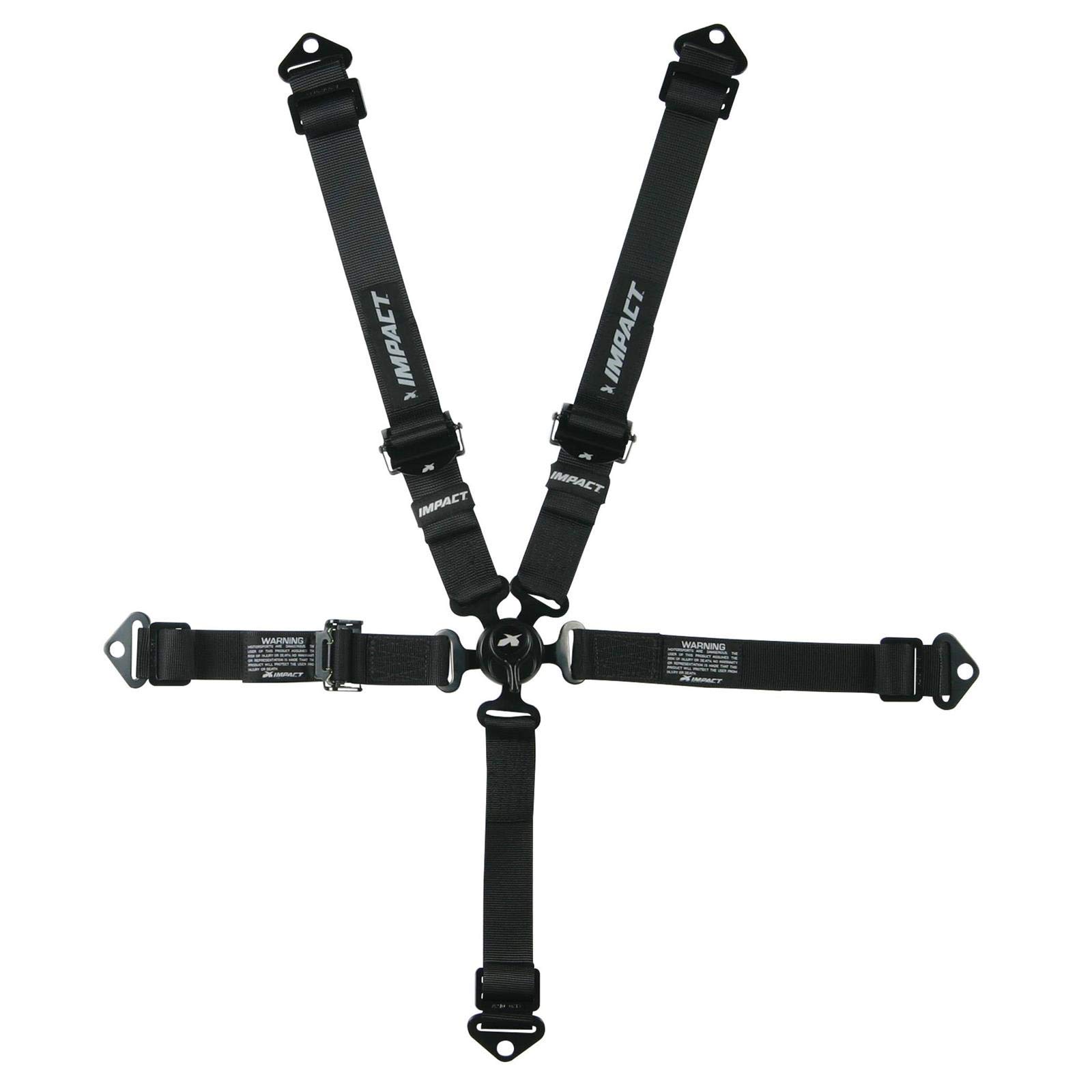Impact Racing 55346661 5-Way Camlock Junior Harness - Adjustable Shoulder Belts for Youth Racing Safety - Perfect for Karting, Junior Dragsters & Youth Motorsports