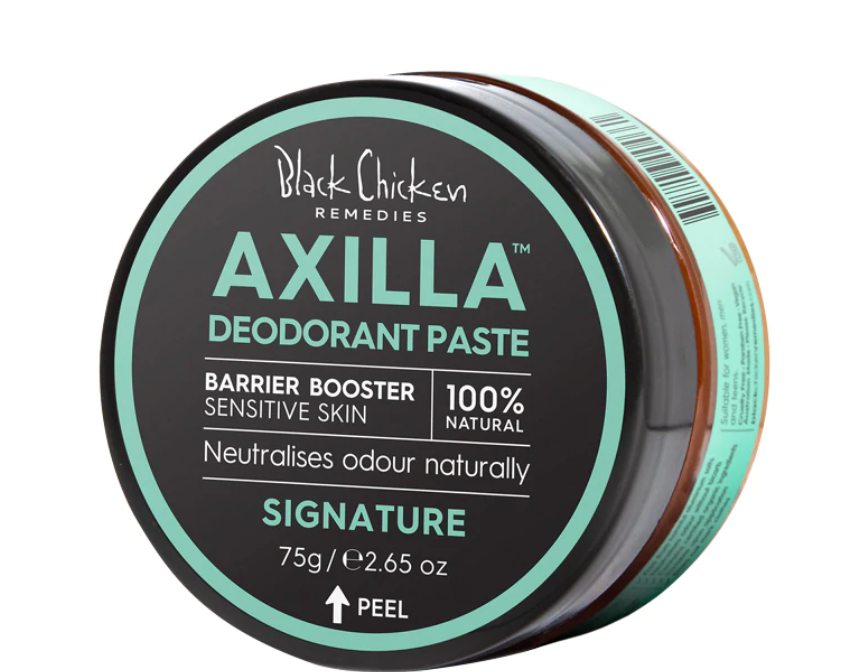 Black Chicken Axilla Deodorant Paste - Natural Barrier Booster for Sensitive Skin (75g) | Odor Protection for Active Lifestyle & Daily Use
