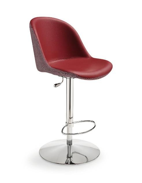 Midj Sonny SG TS Adjustable Height Stool - Ergonomic Office Chair, Bar Stool for Home, Kitchen, and Workspace - Perfect for Desks, Counters, and Standing Workstations