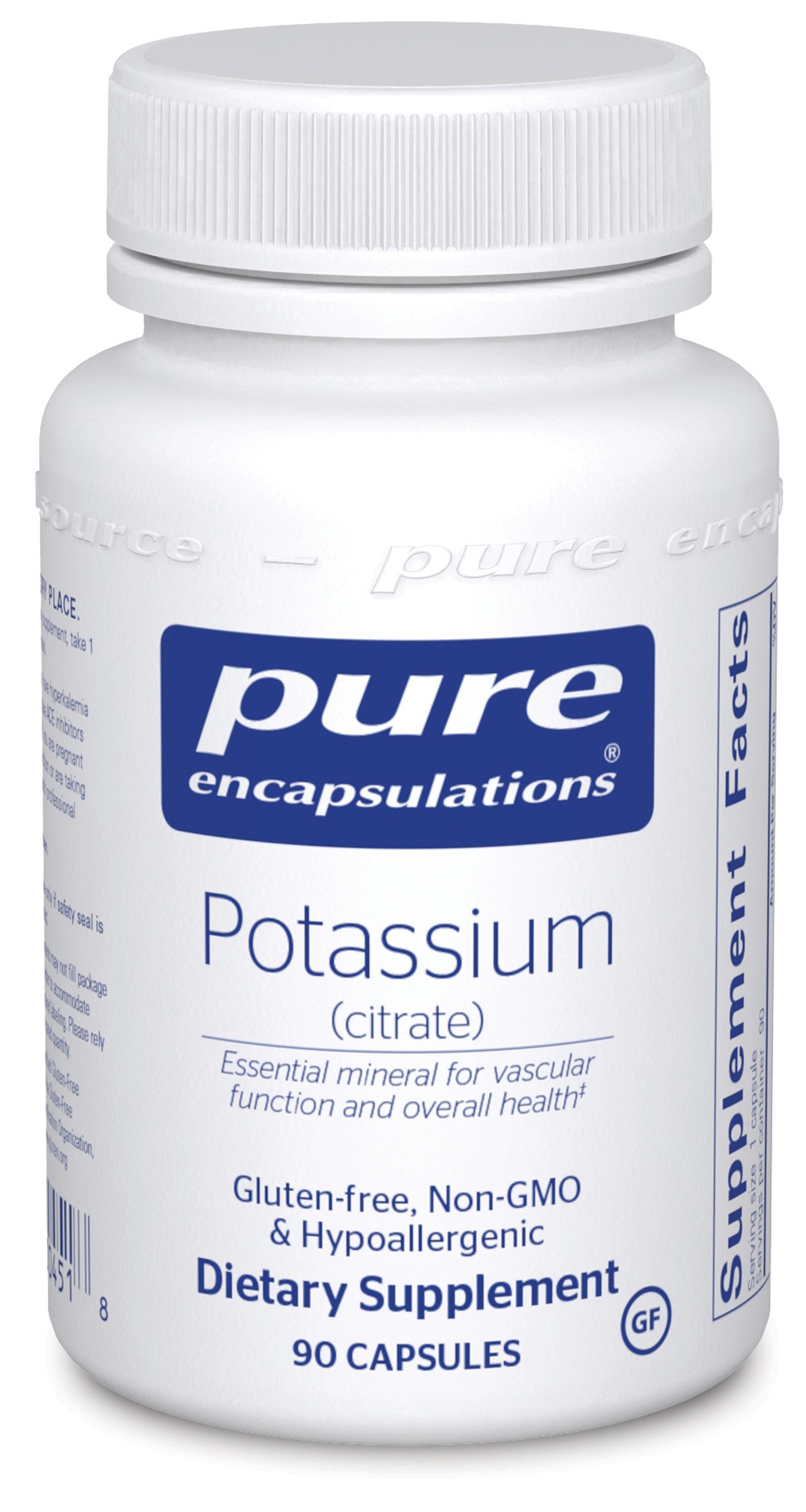 Potassium Citrate Supplement - High Purity & Fast Absorption for Heart, Muscle & Bone Health | Ideal for Athletes, Keto Diet & Electrolyte Balance
